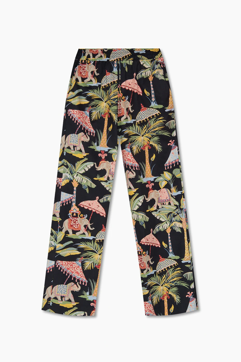 Spodnie z szerokimi nogawkami