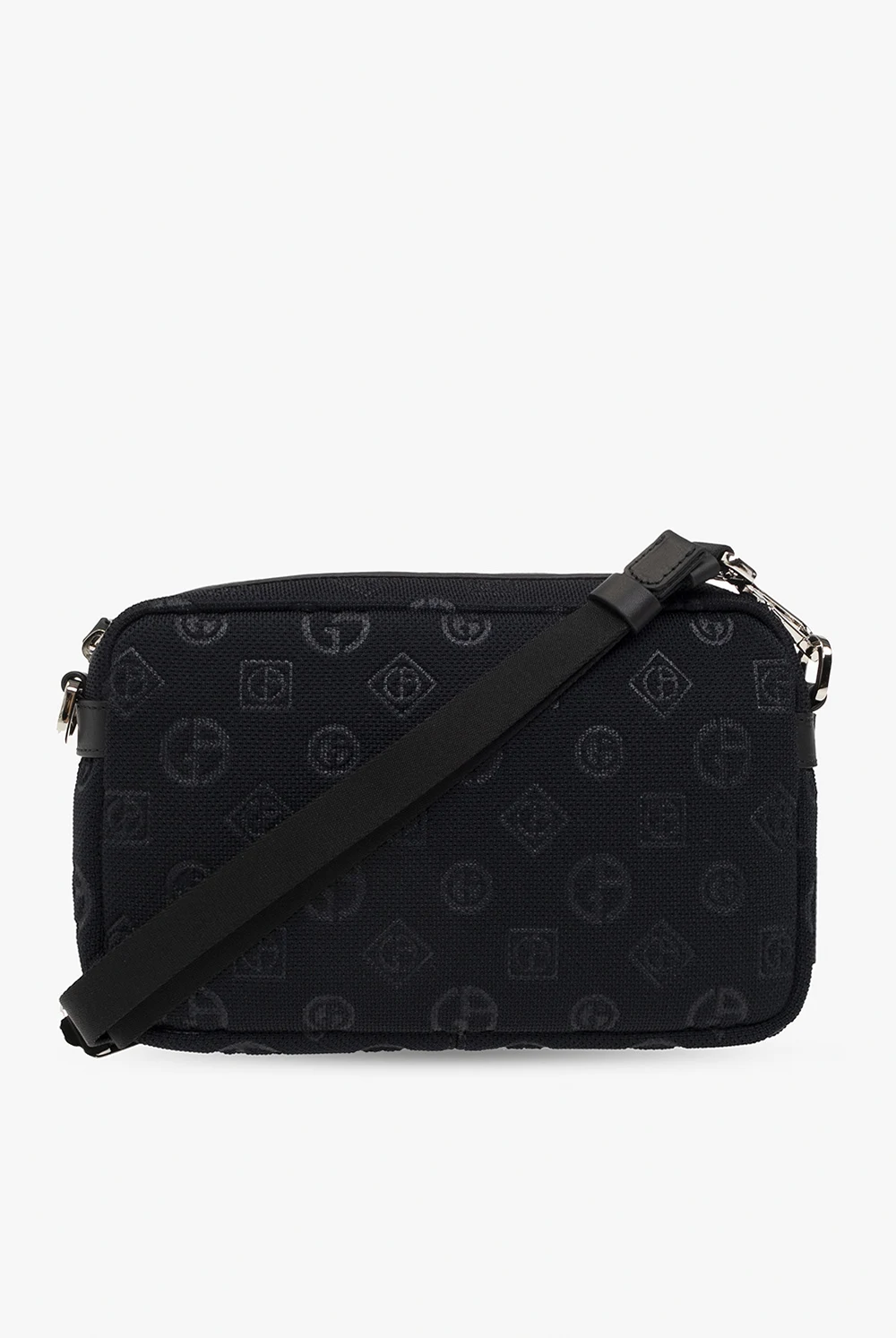 Shoulder bag with monogram