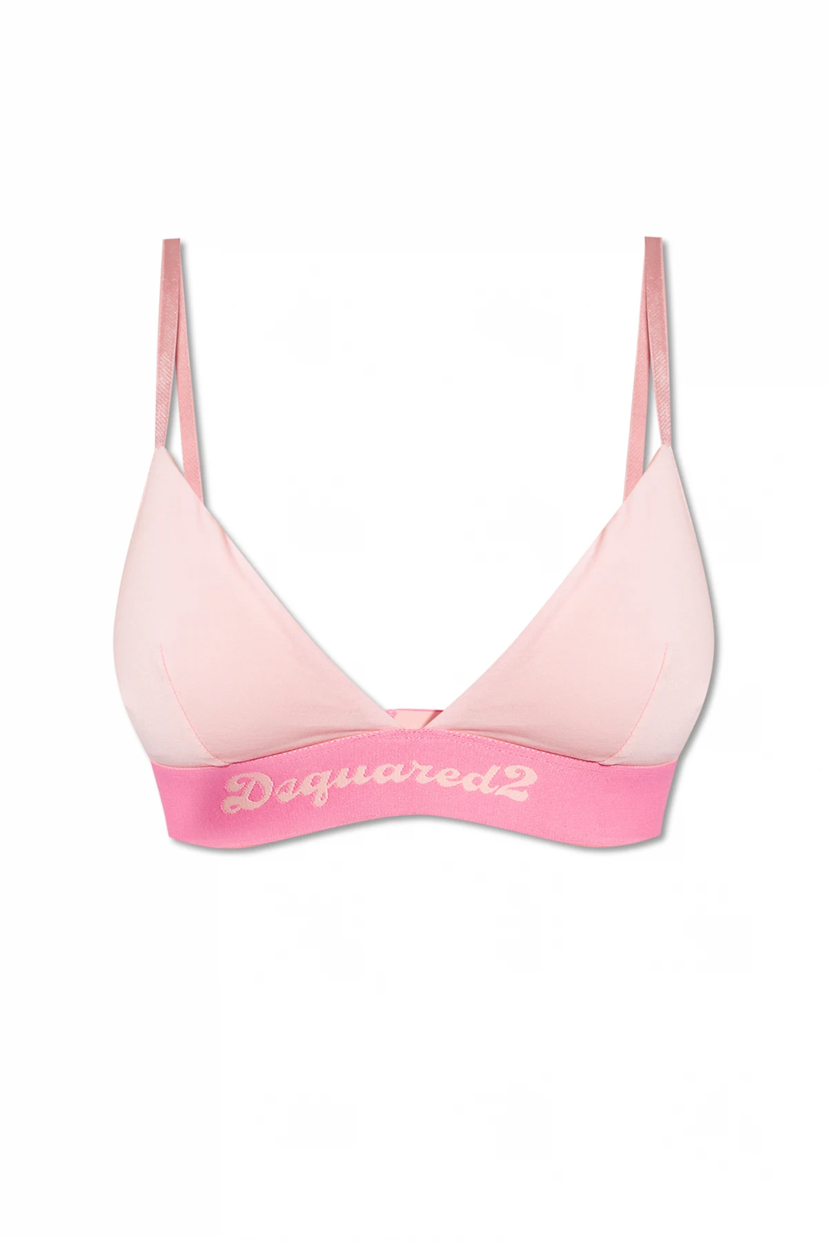 Bra with logo