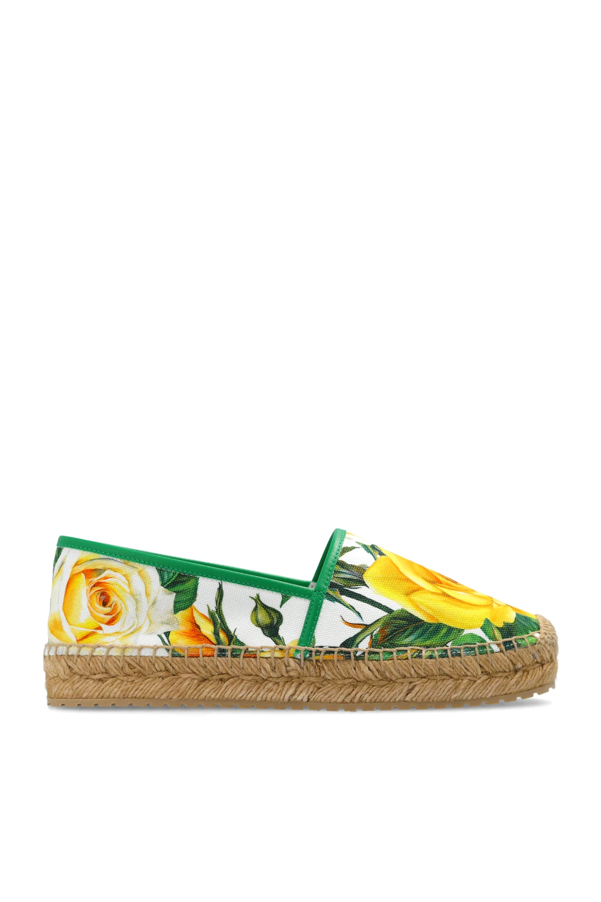 Espadrilles with floral motif