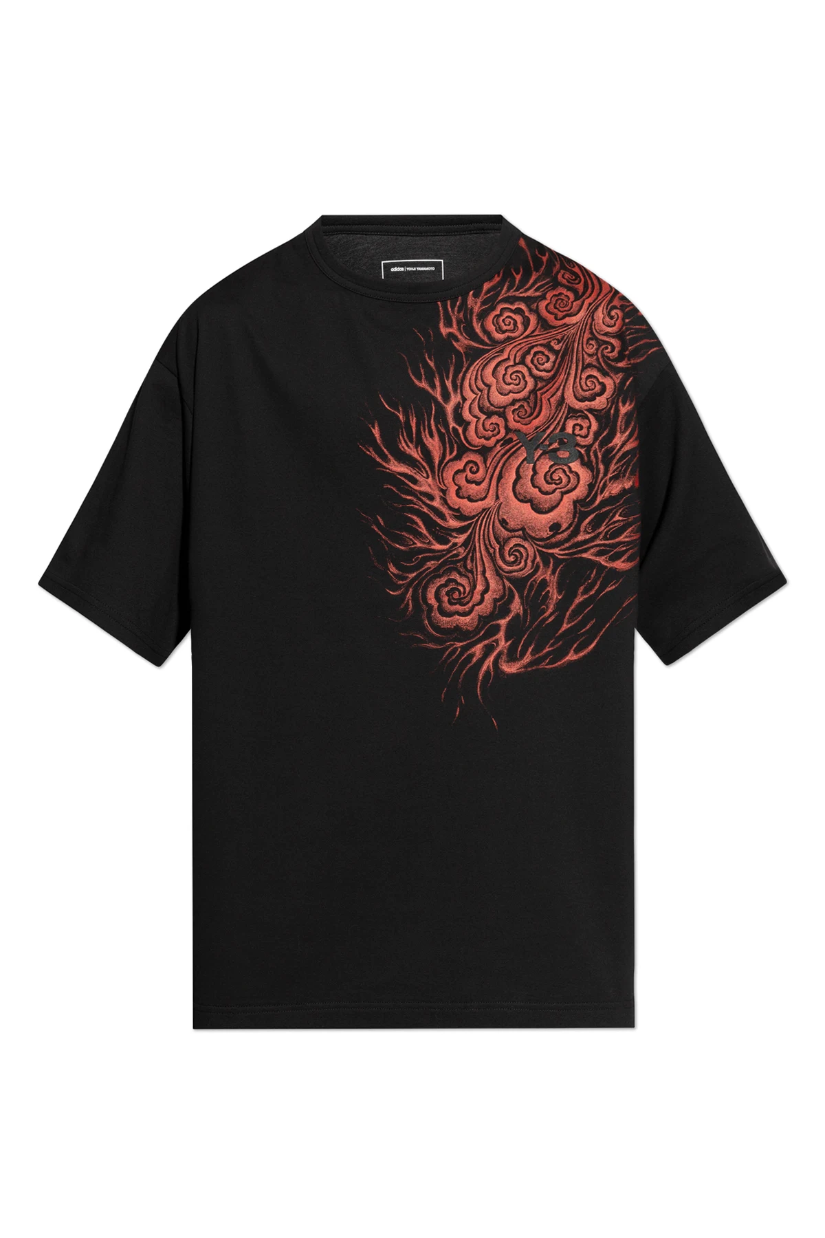 T-Shirt mit Aufdruck von Y-3 Yohji Yamamoto