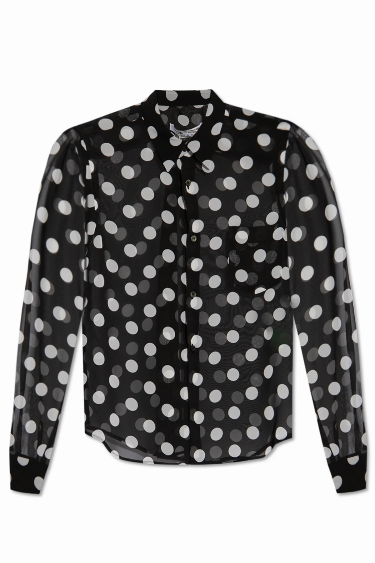 Polka-dot pattern shirt
