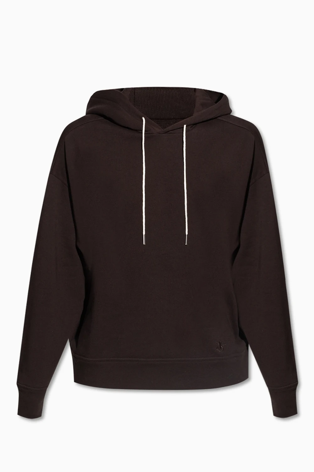 Logo-embroidered hoodie