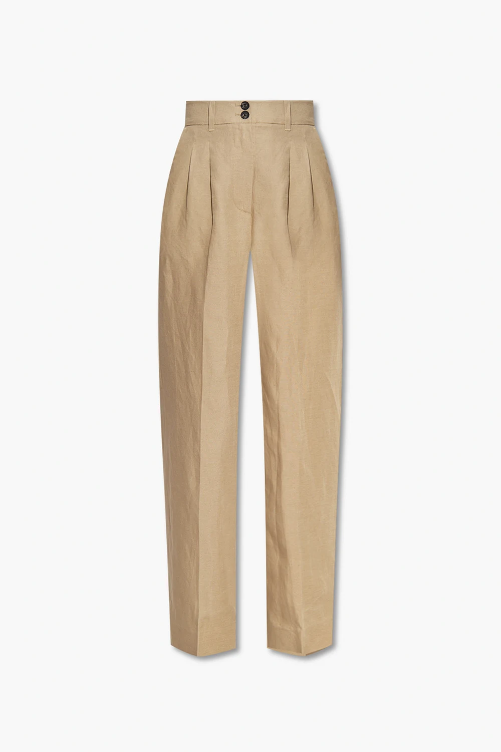 ‘Petra’ pleat-front trousers