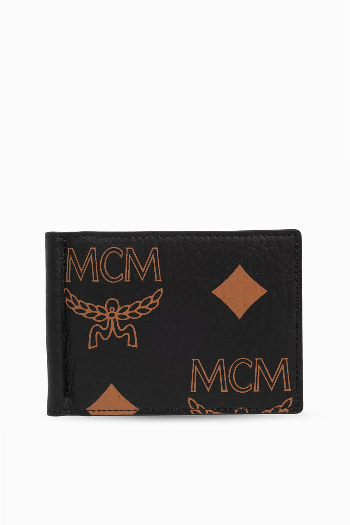 Wallet with note clip