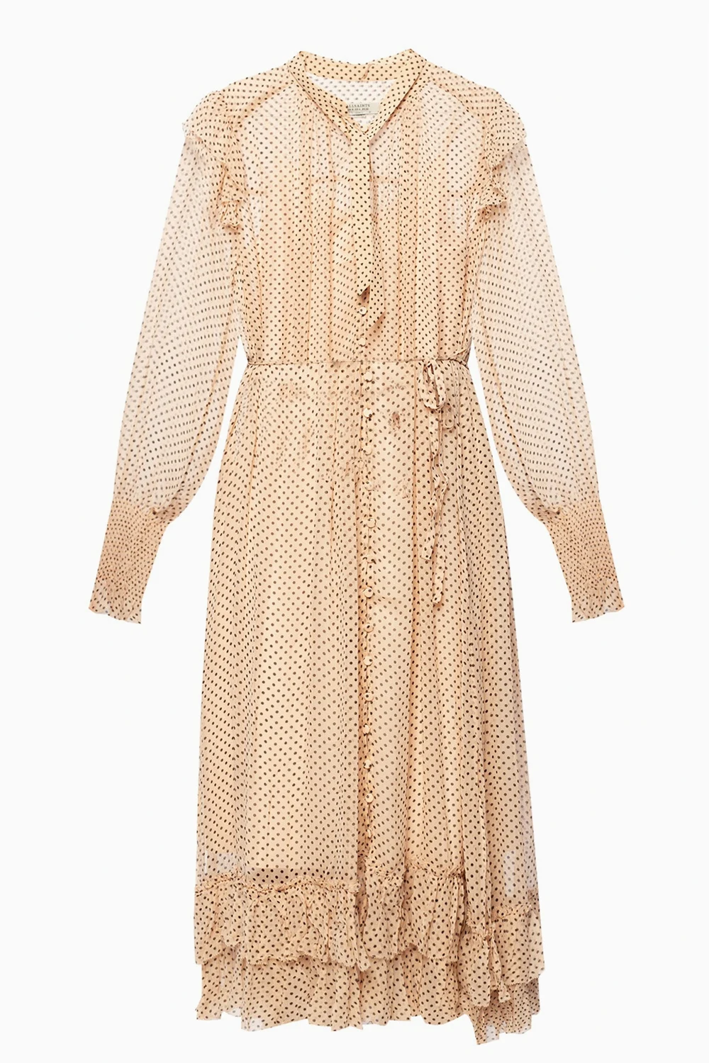 'Lara' long-sleeved dress
