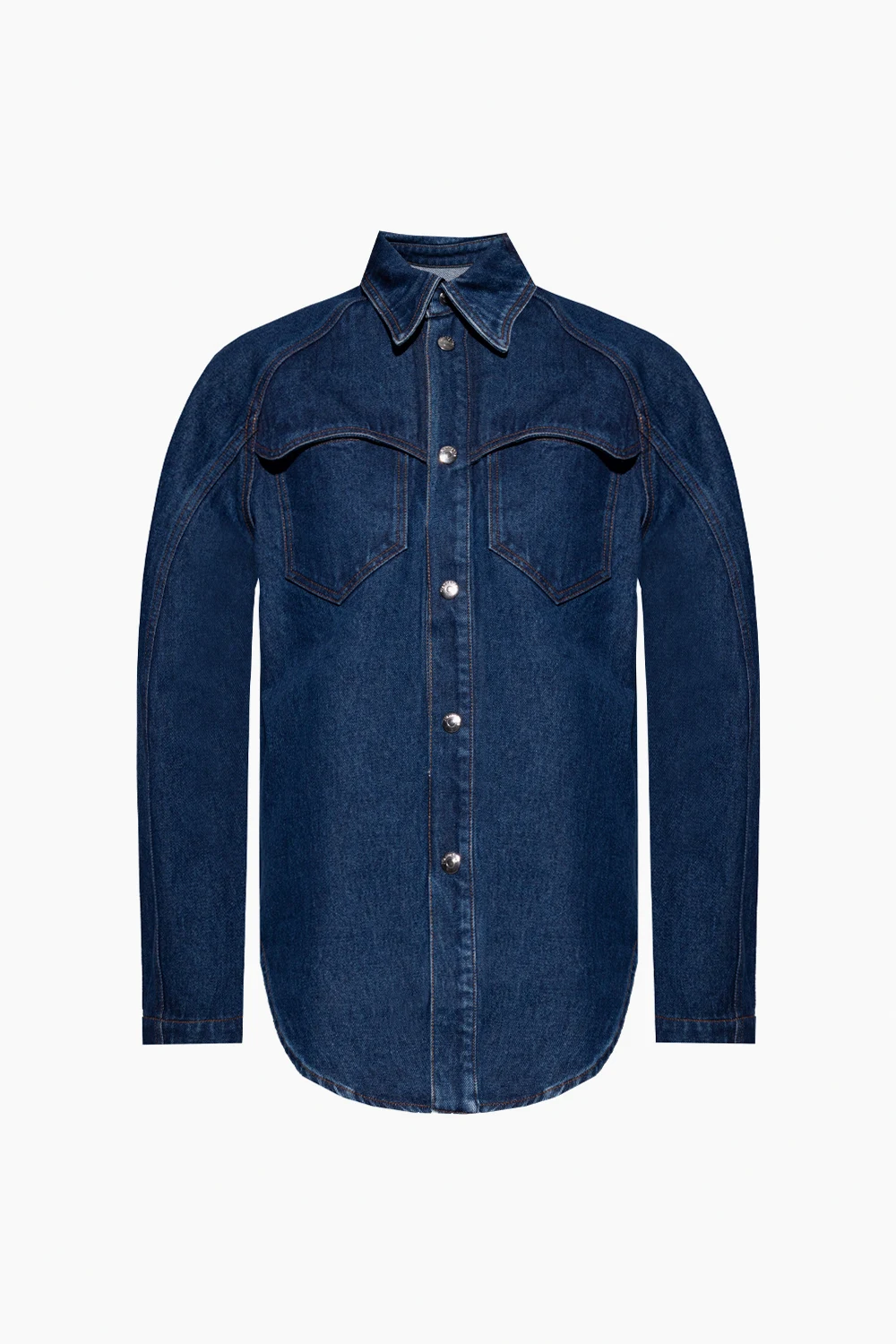 Oversize denim shirt