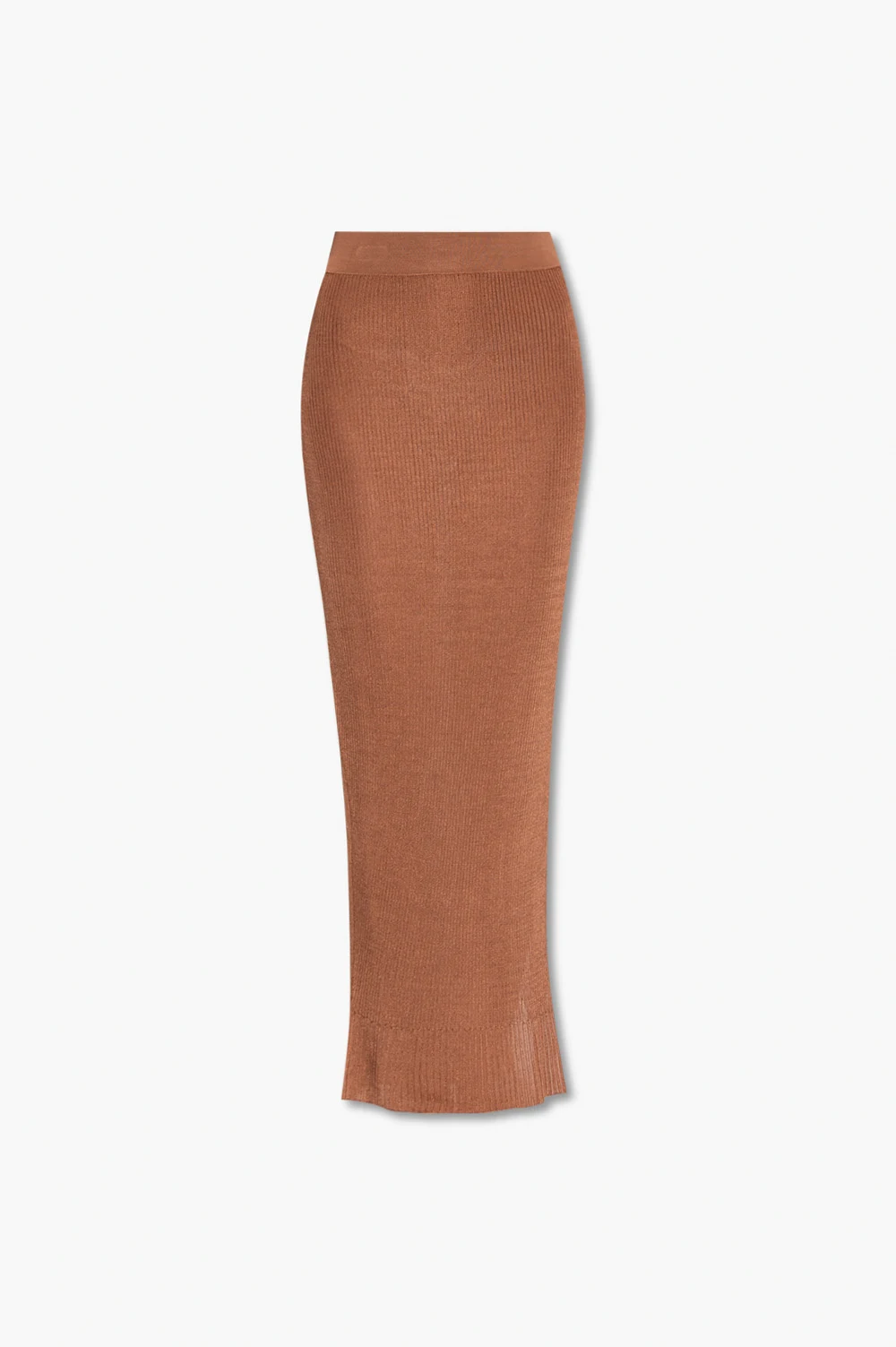 ‘Tailor’ ribbed skirt