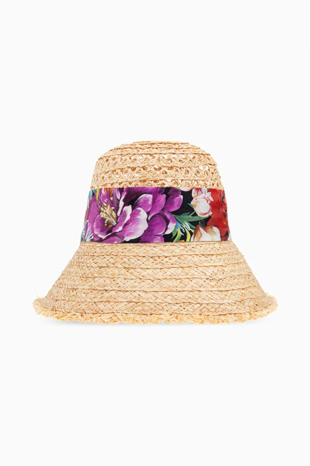 BEIGE Hut mit Seidenband