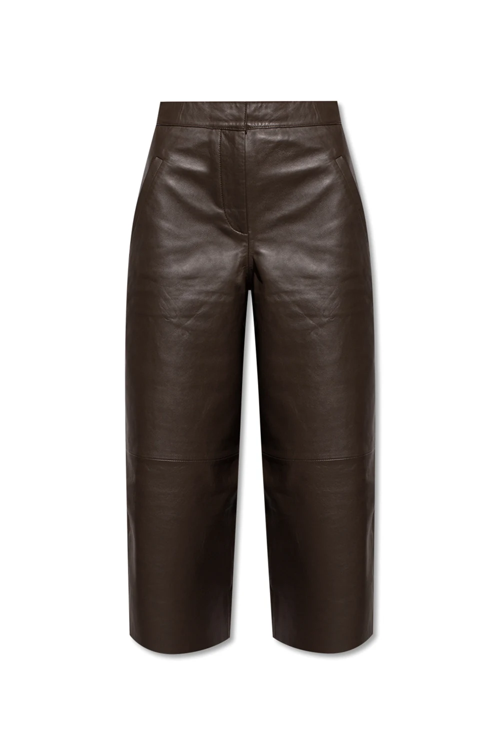 ‘Leah’ leather trousers