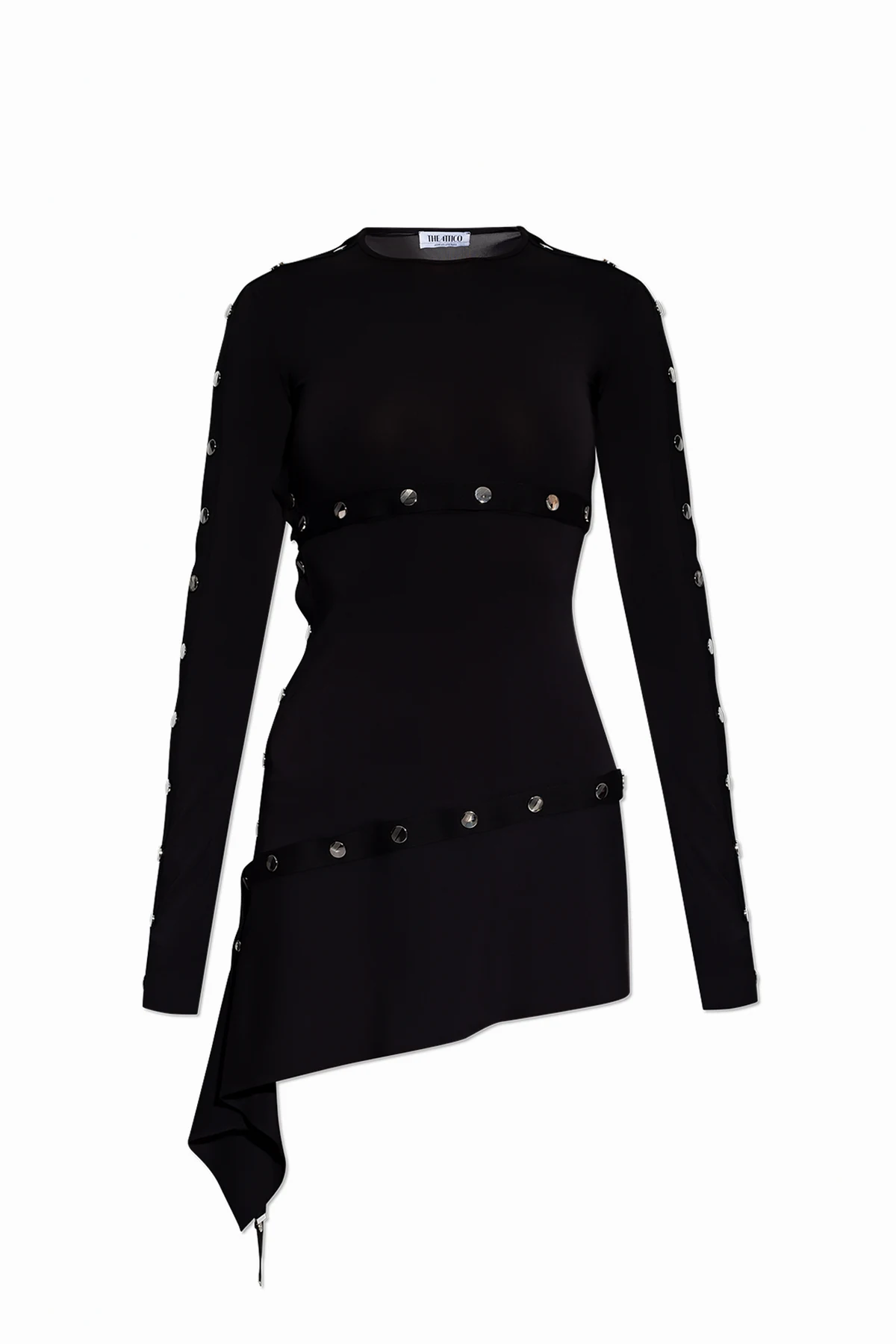 Dress with snap closures