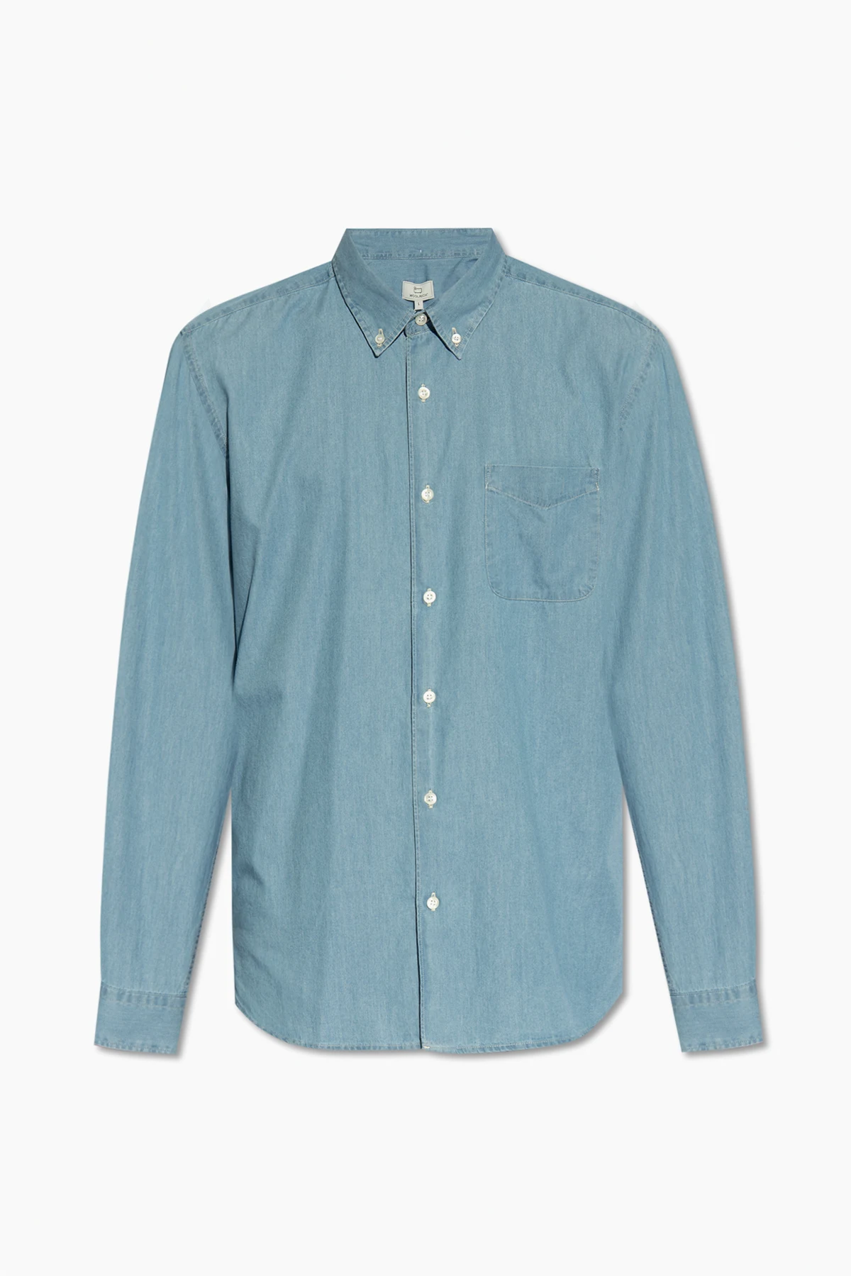 Cotton shirt with pocket