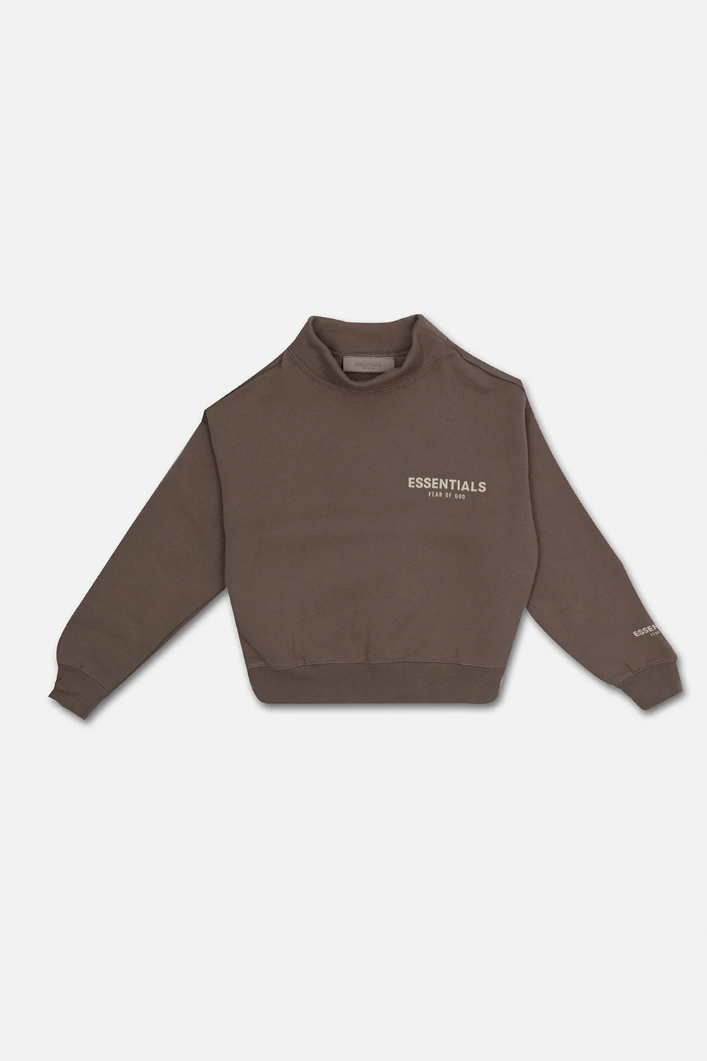 Mock neck sweatshirt