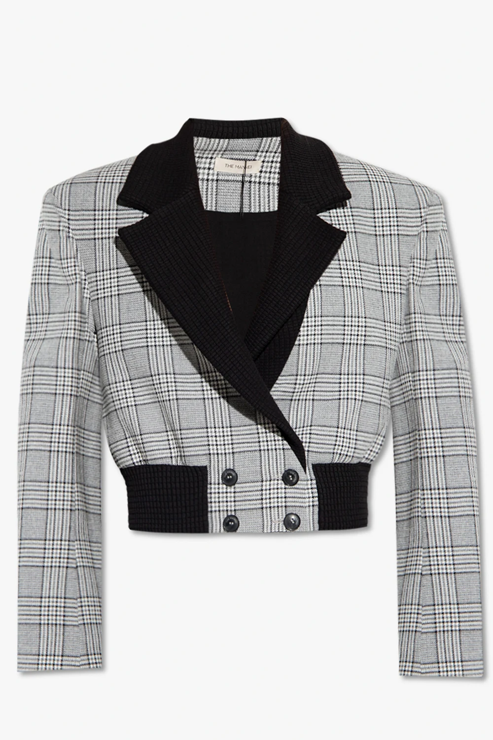 Kurtka z wzorem w kratę ‘Coruna’