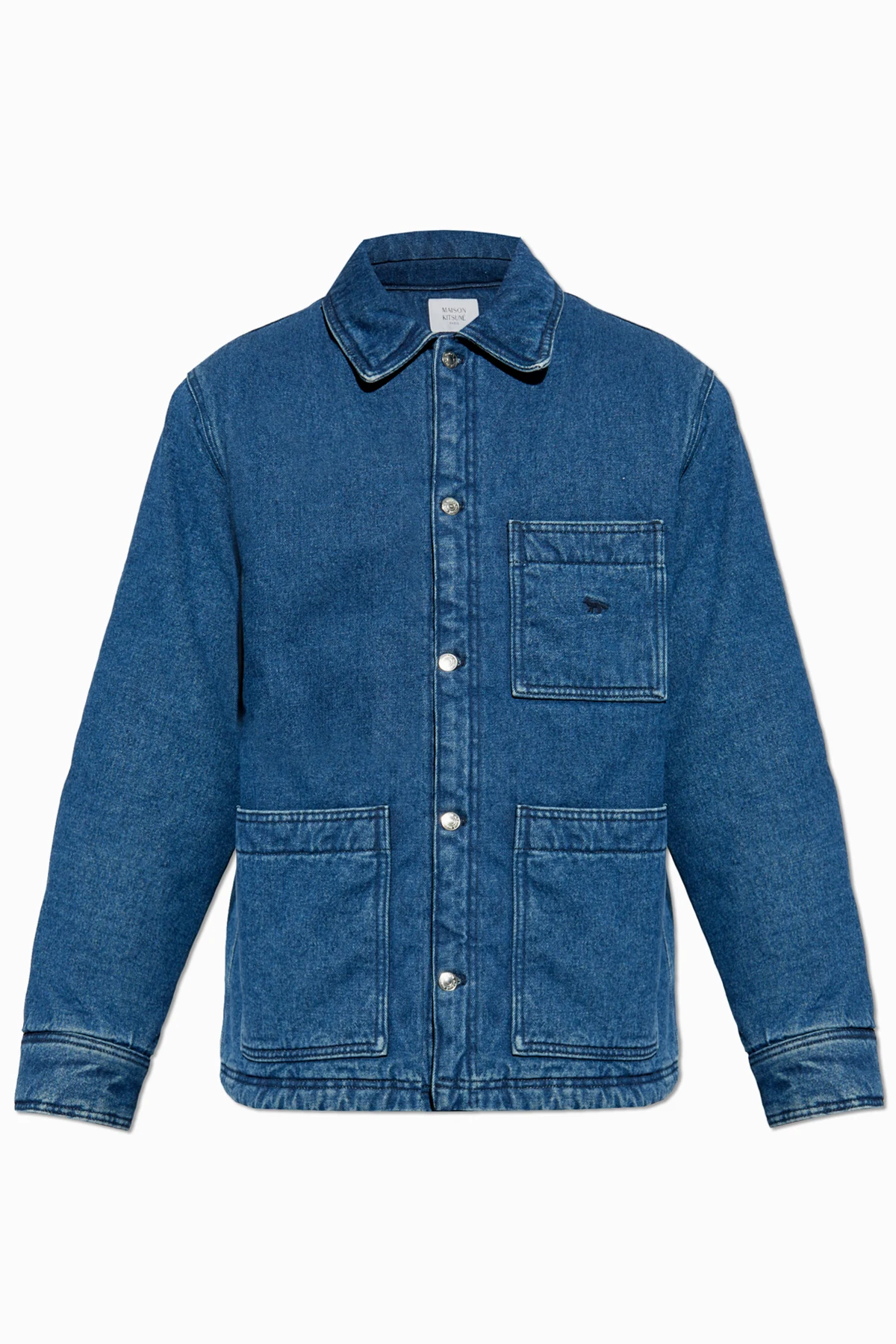 Gefütterte Jeansjacke