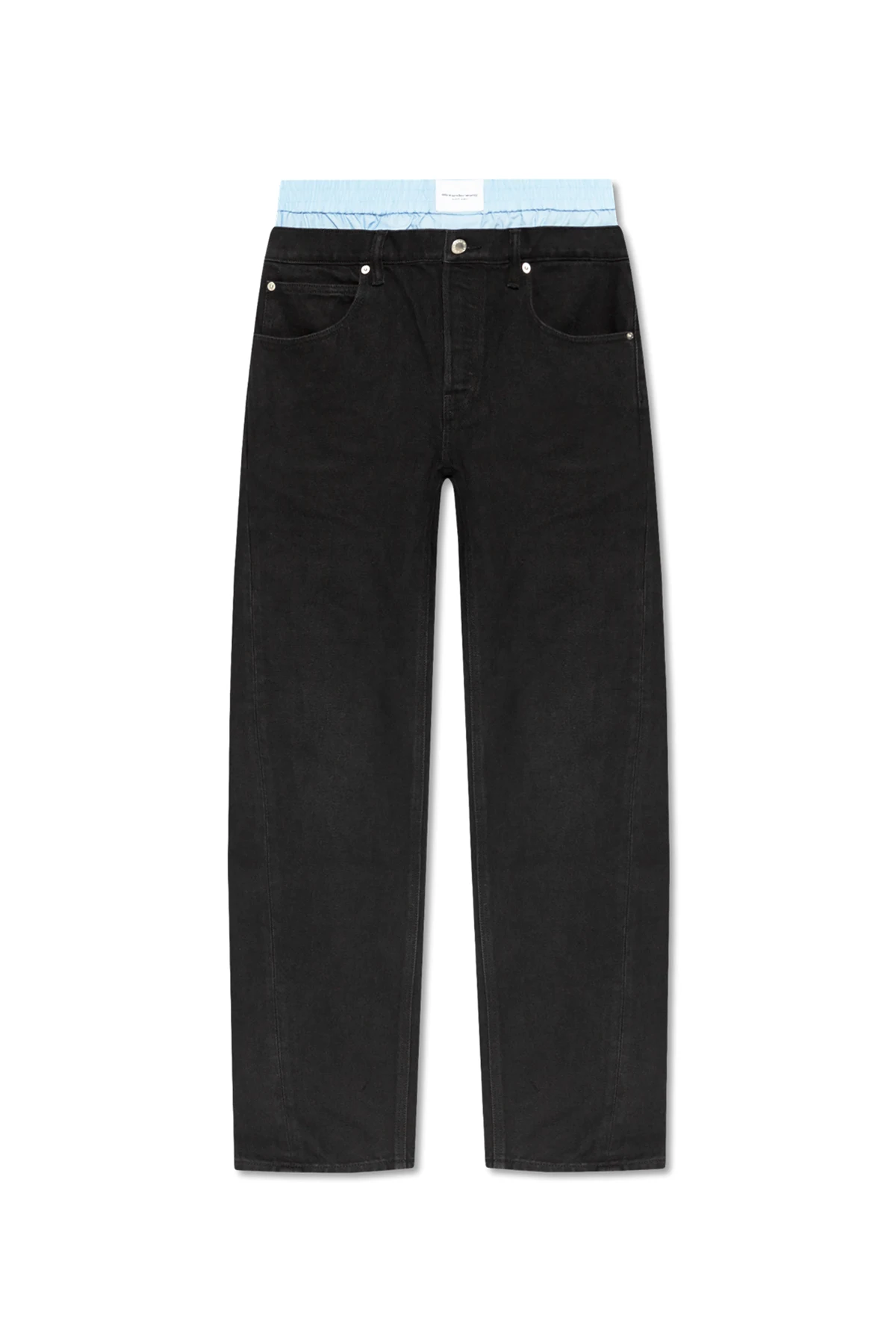 Jeans mit weitem Bein