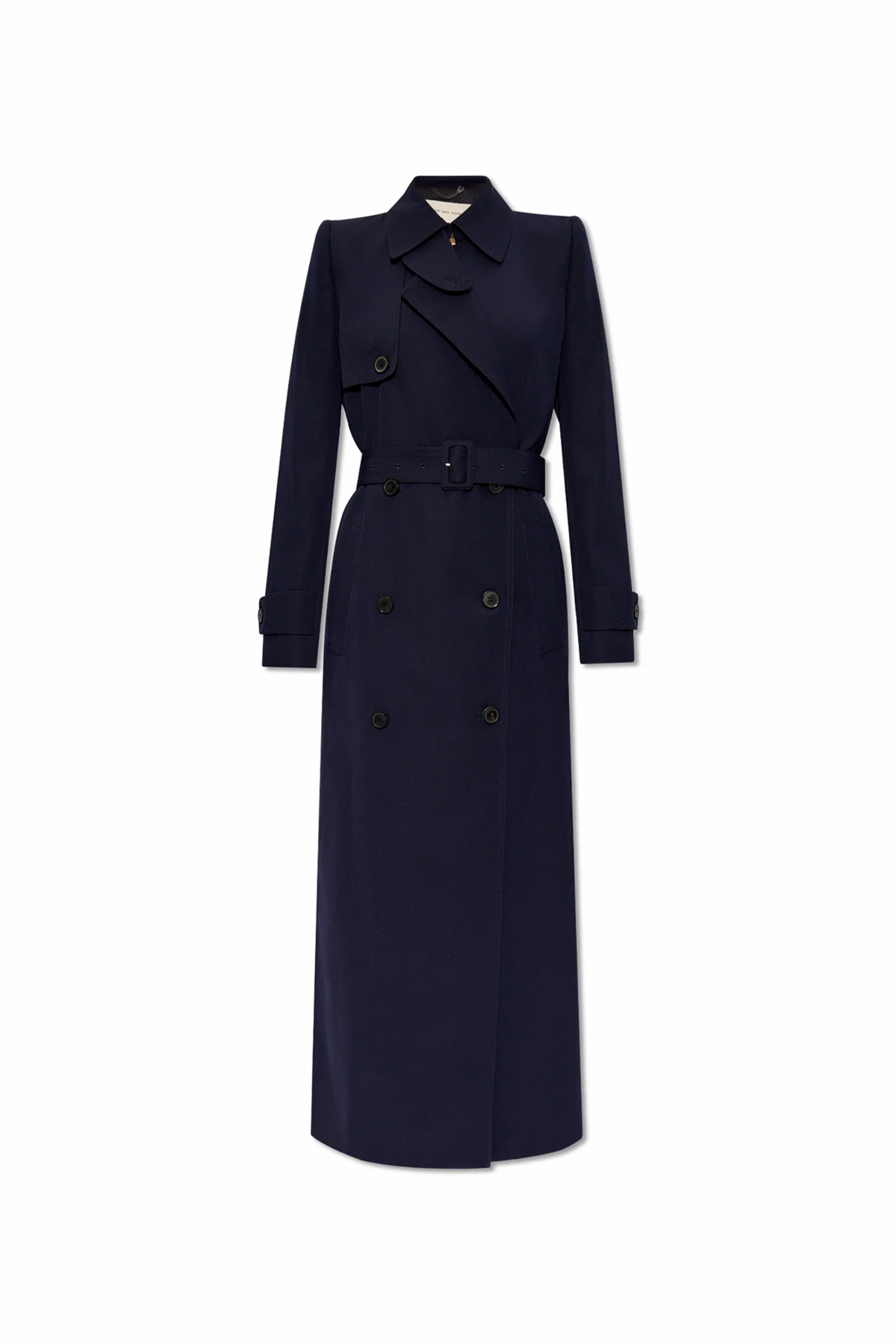 Trench coat with belt