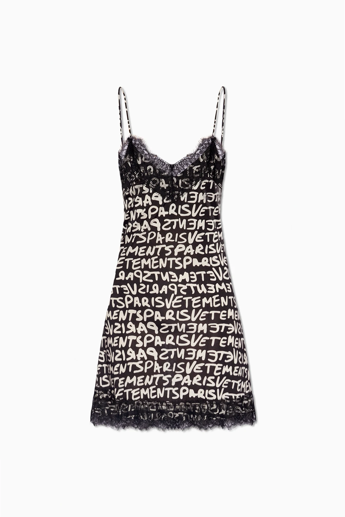 Kurzes Kleid mit Logo