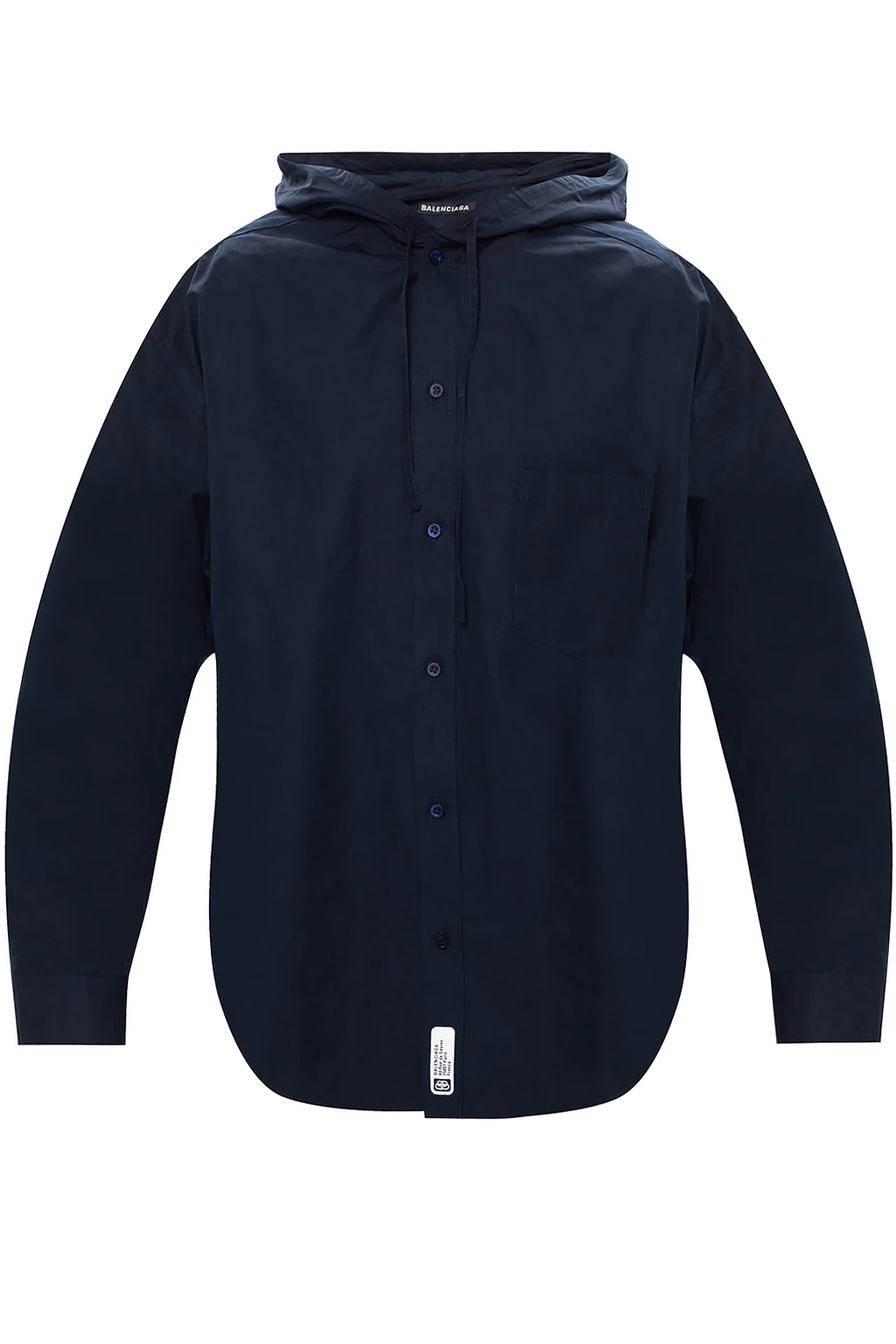 Hooded shirt