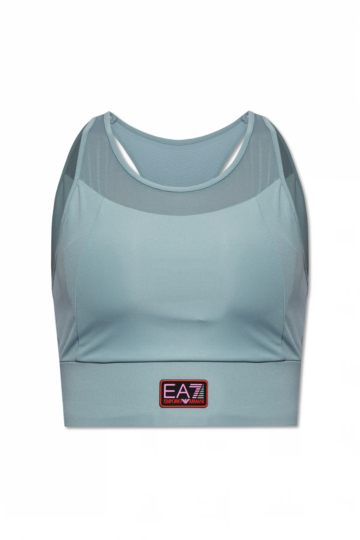 Sports top with logo