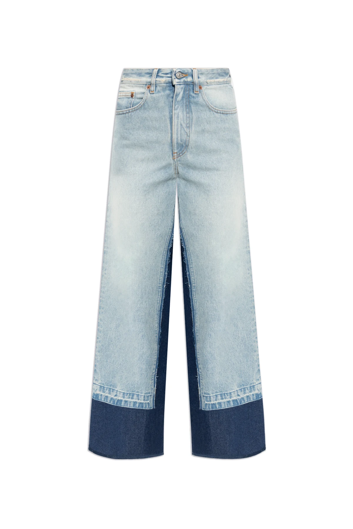 Jeansy z efektem `vintage`
