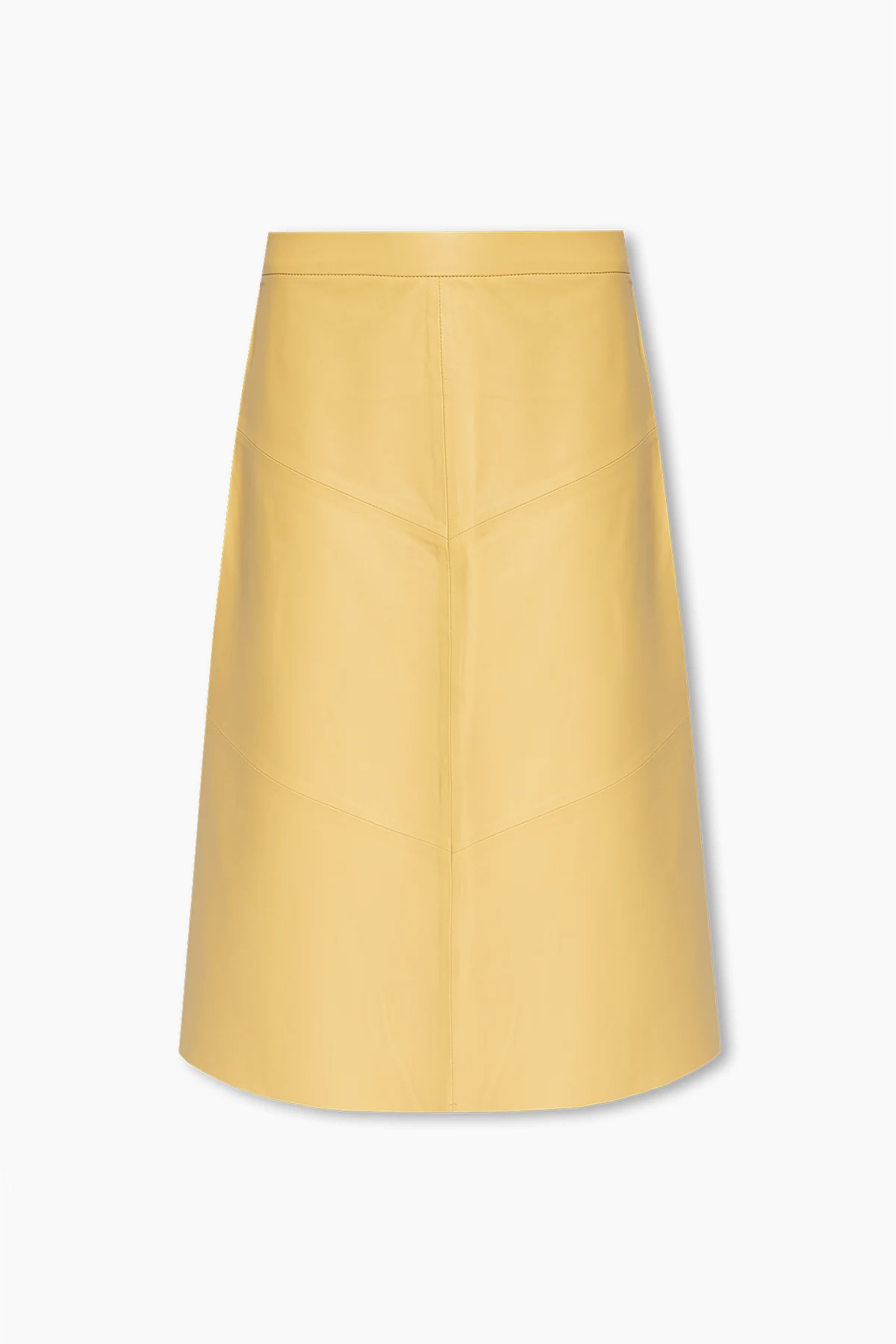 ‘Imaya’ leather skirt