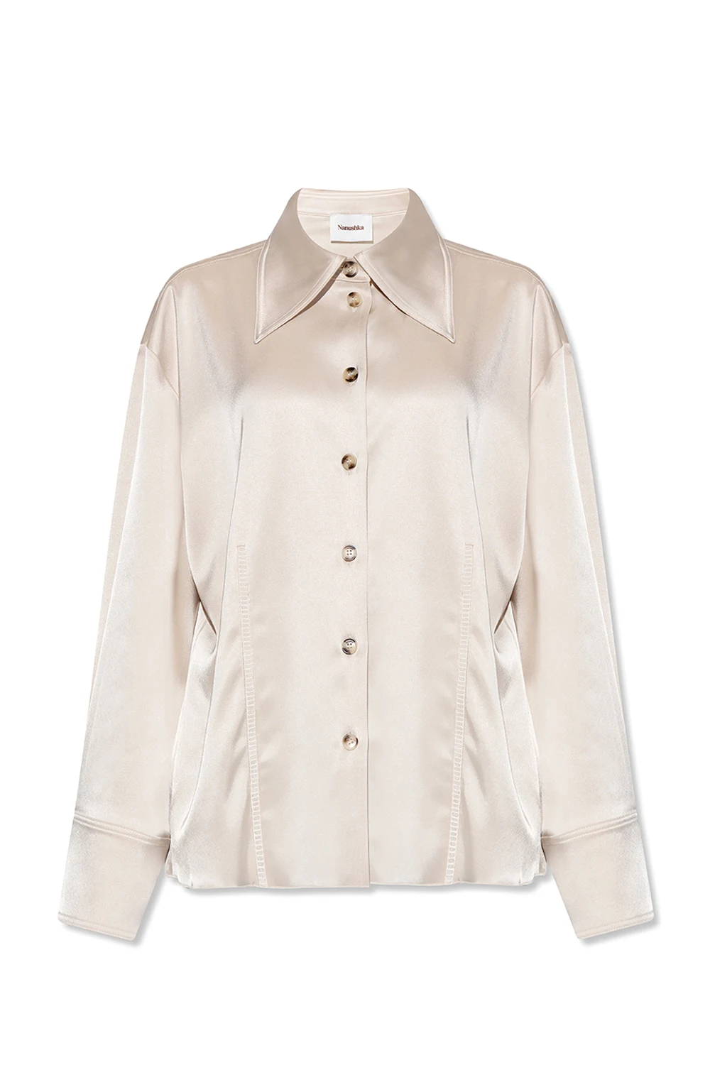 ‘Caio’ satin shirt