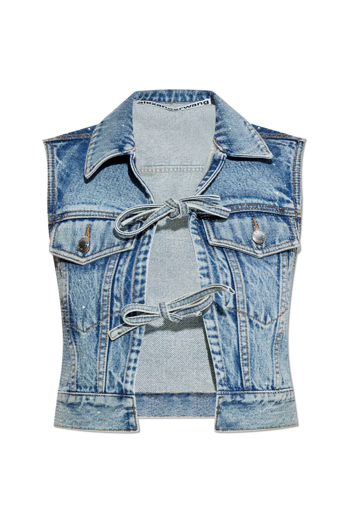 BLUE Denim vest