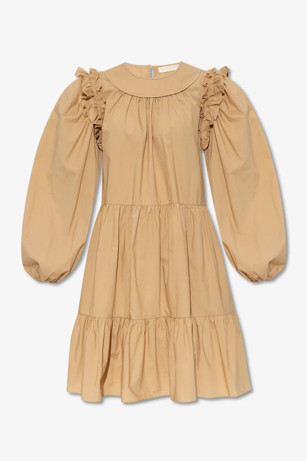 ‘Rhea’ dress with puff sleeves