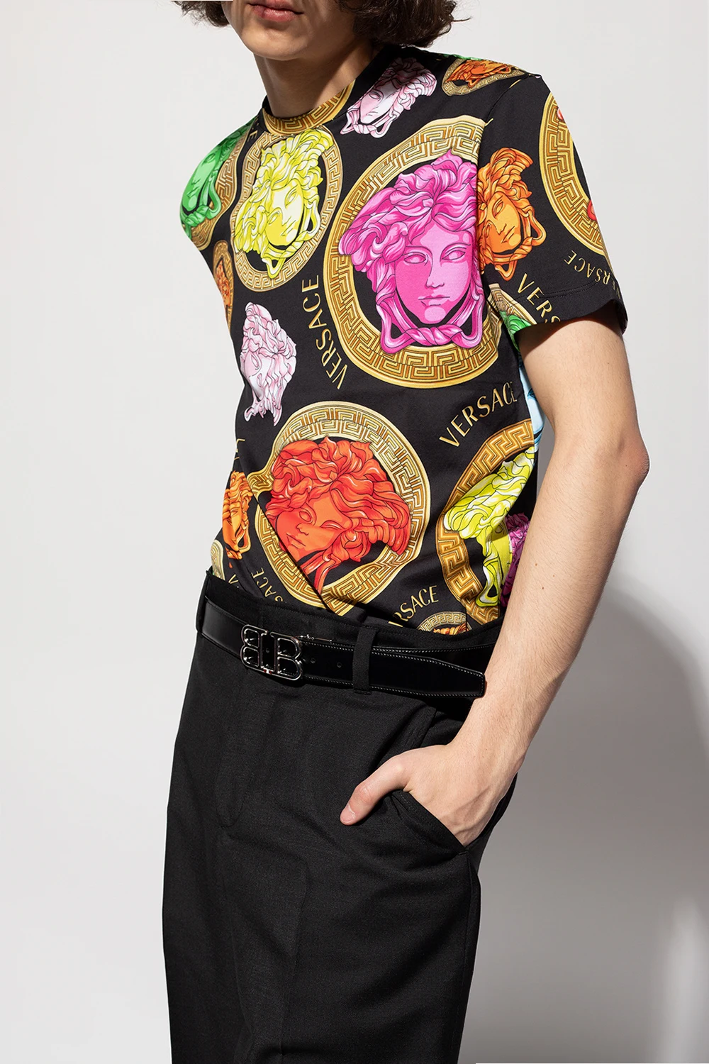 ‘Britt’ belt with logo