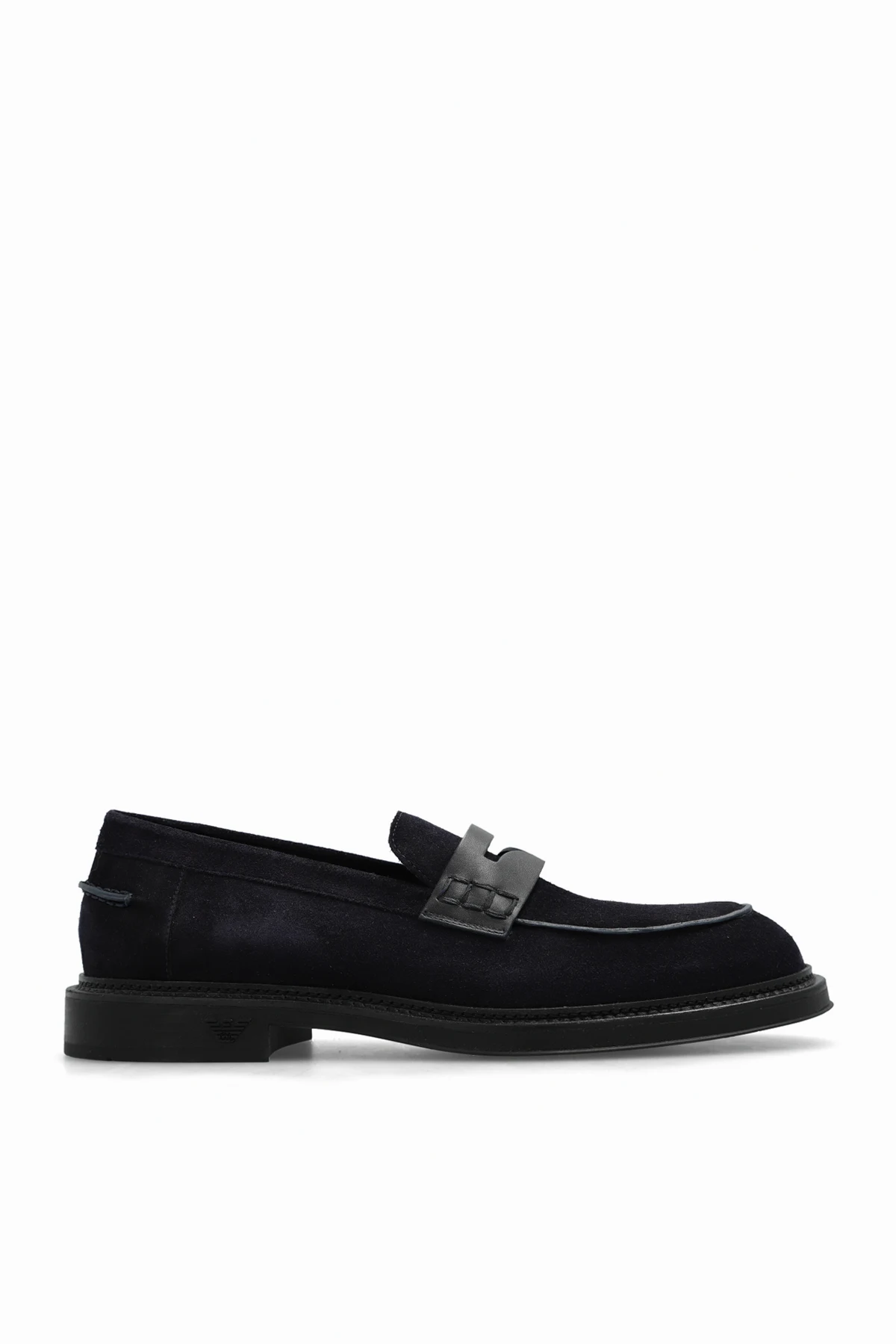 Suede loafers