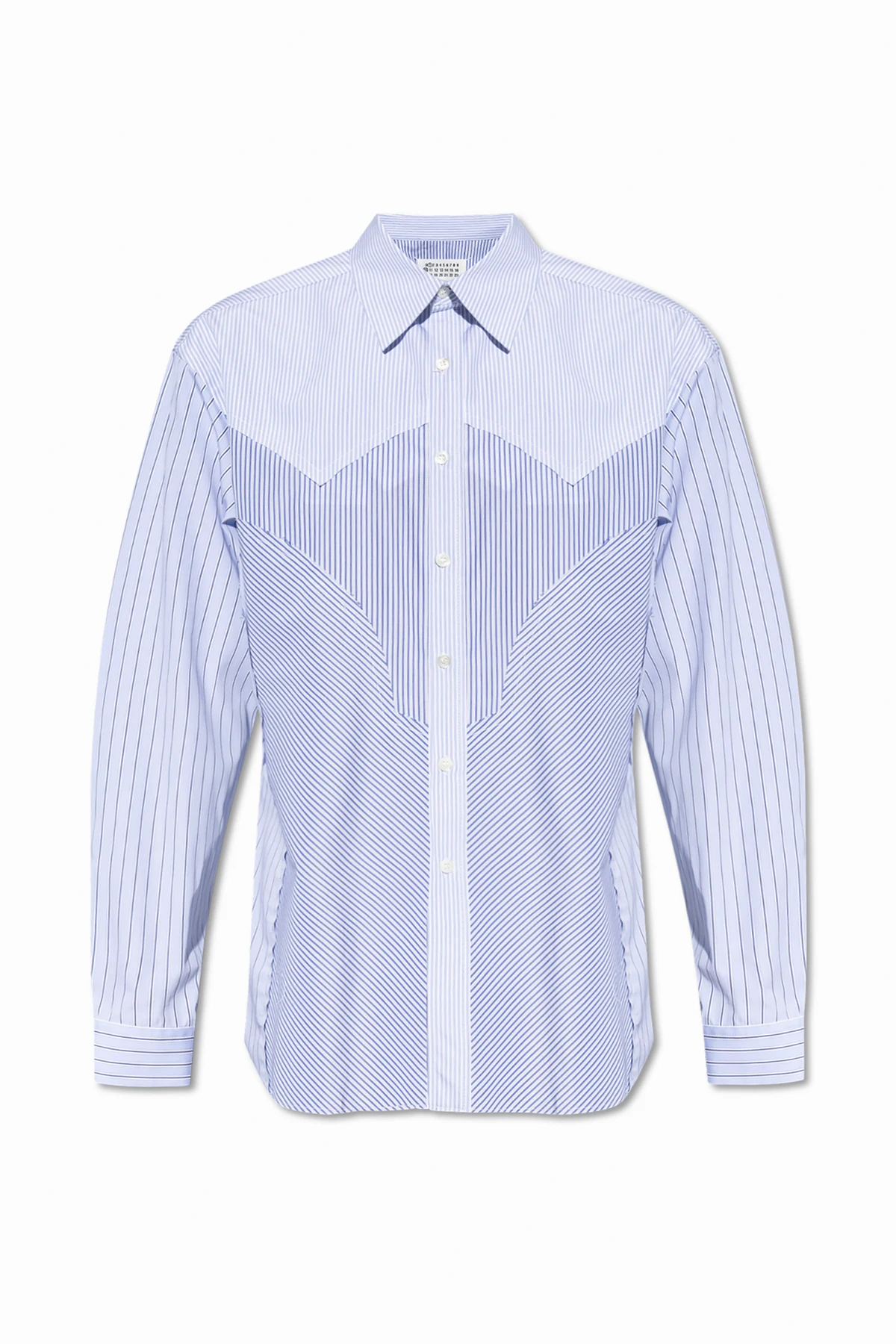 Koszula ze wzorem w pasy