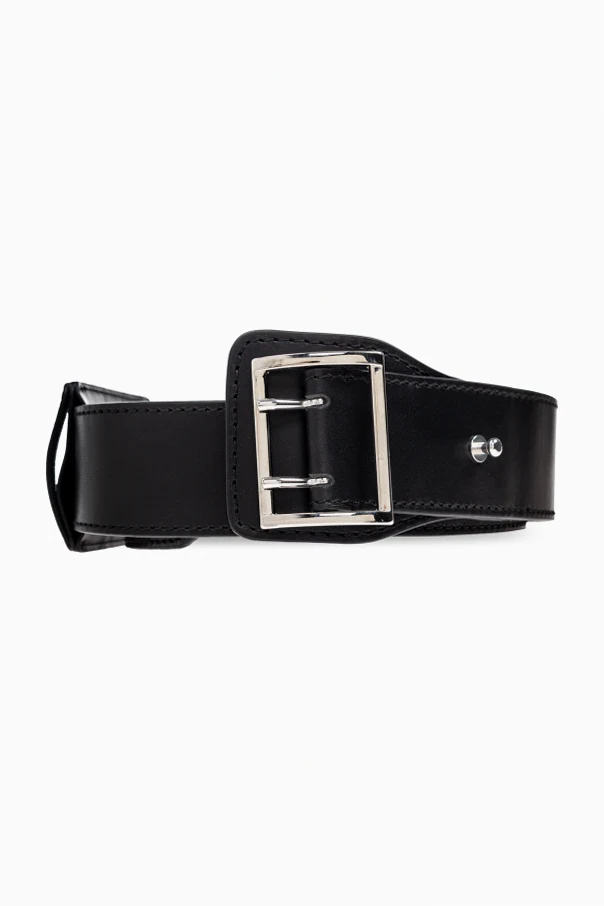 BLACK Leather belt