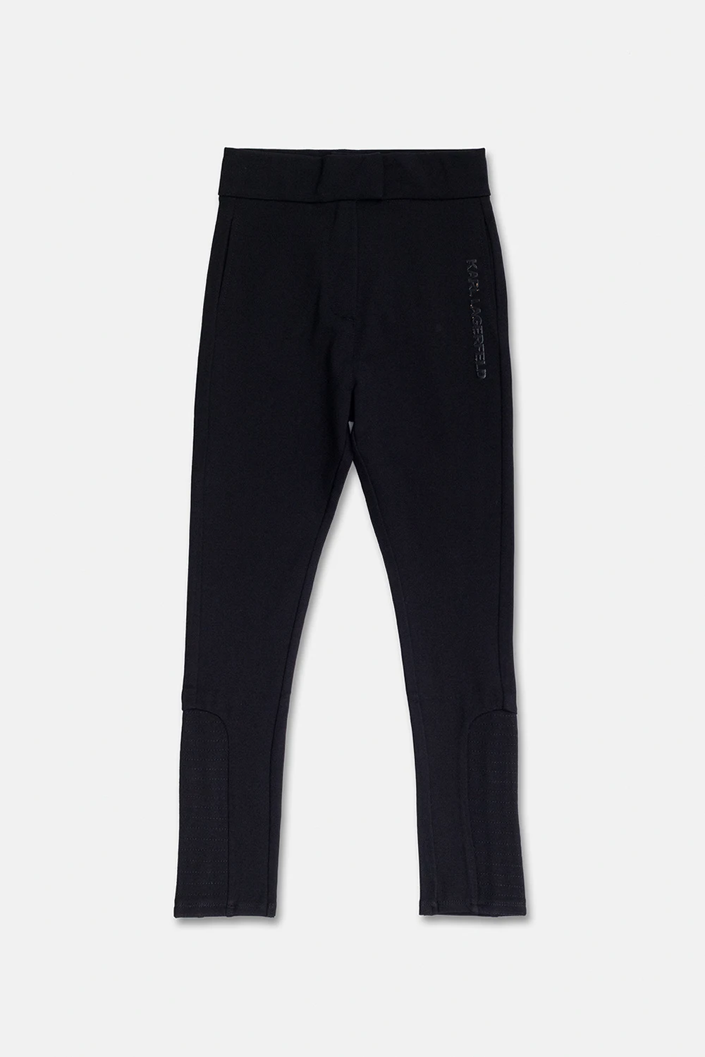 Trousers with logo