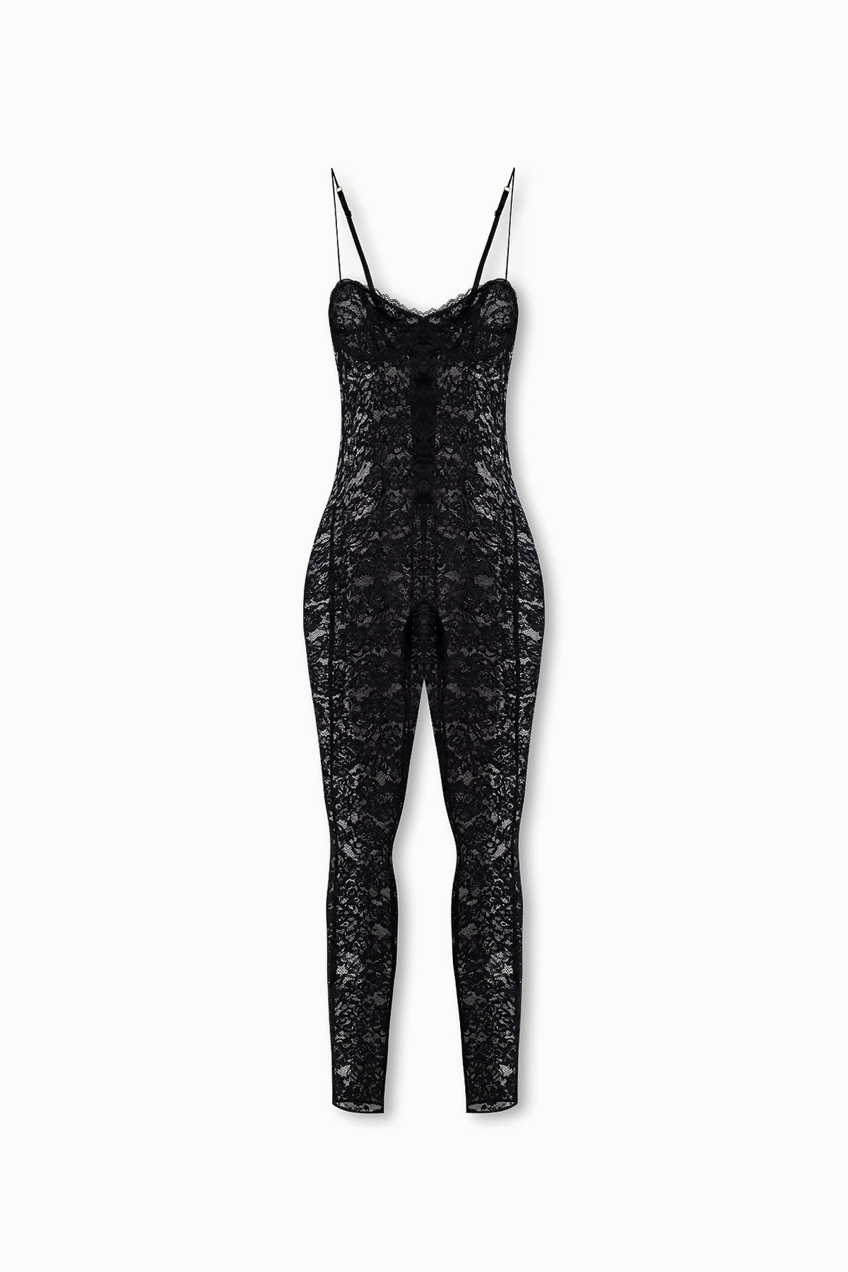Lace lingerie jumpsuit