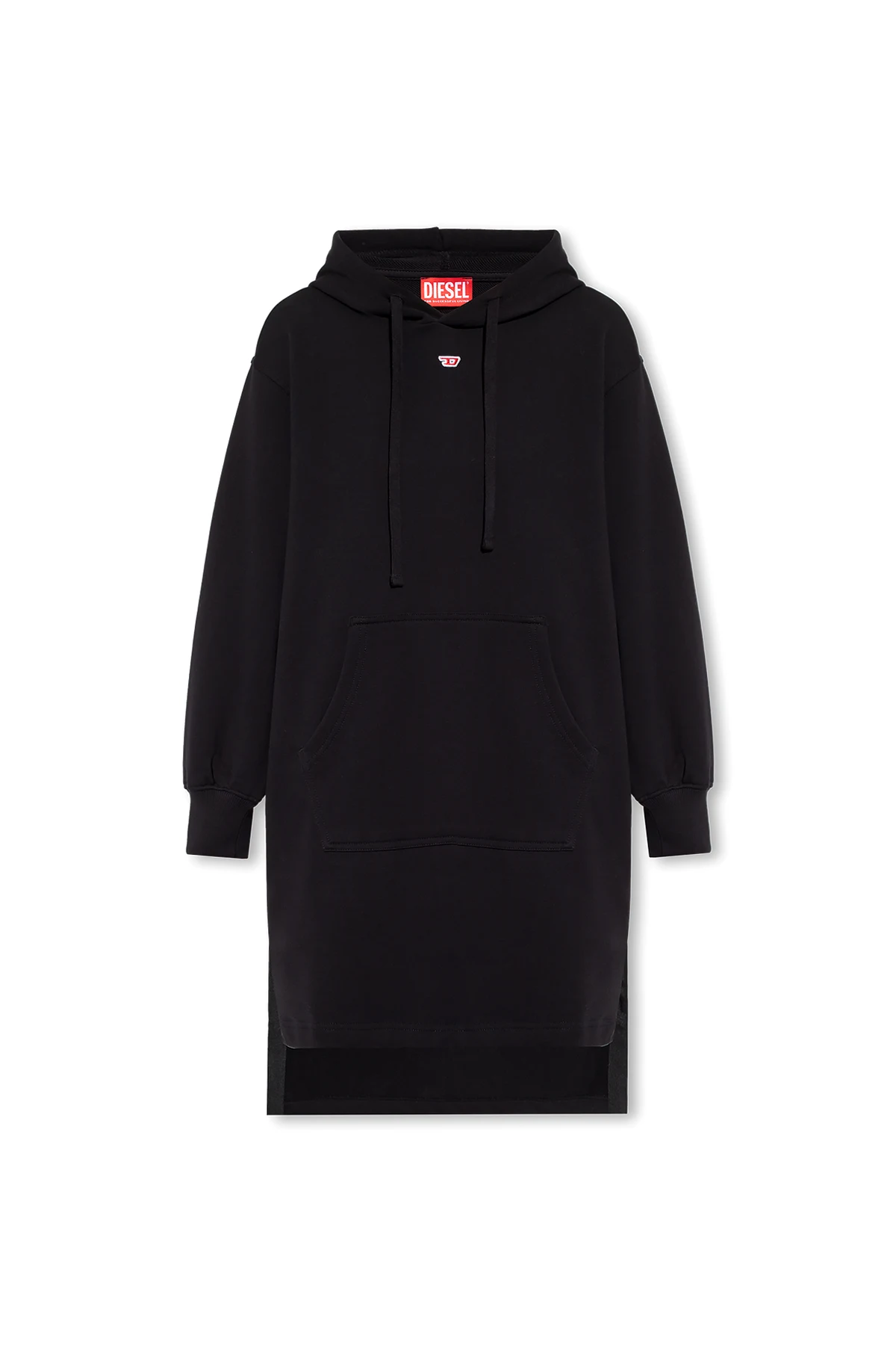 BLACK ‘D-ILSE-D’ hooded dress