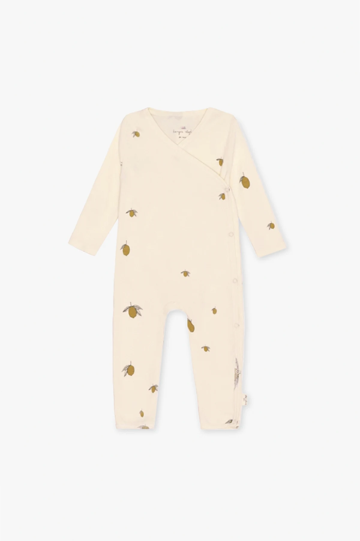 cream Printed playsuit