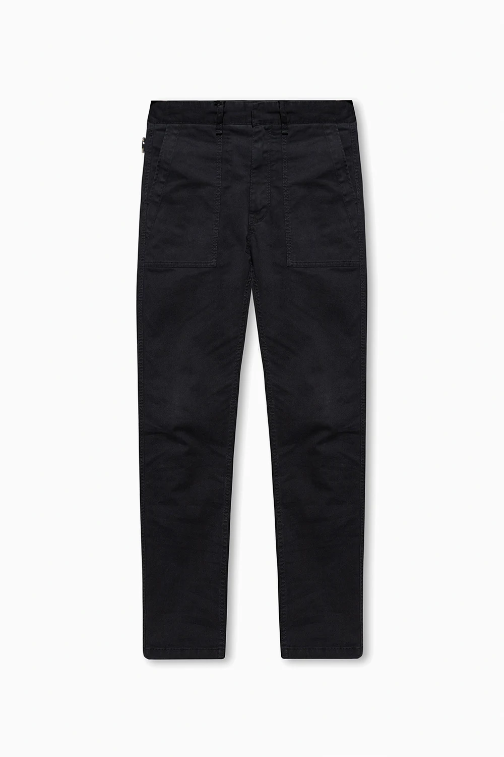 Tapered leg trousers