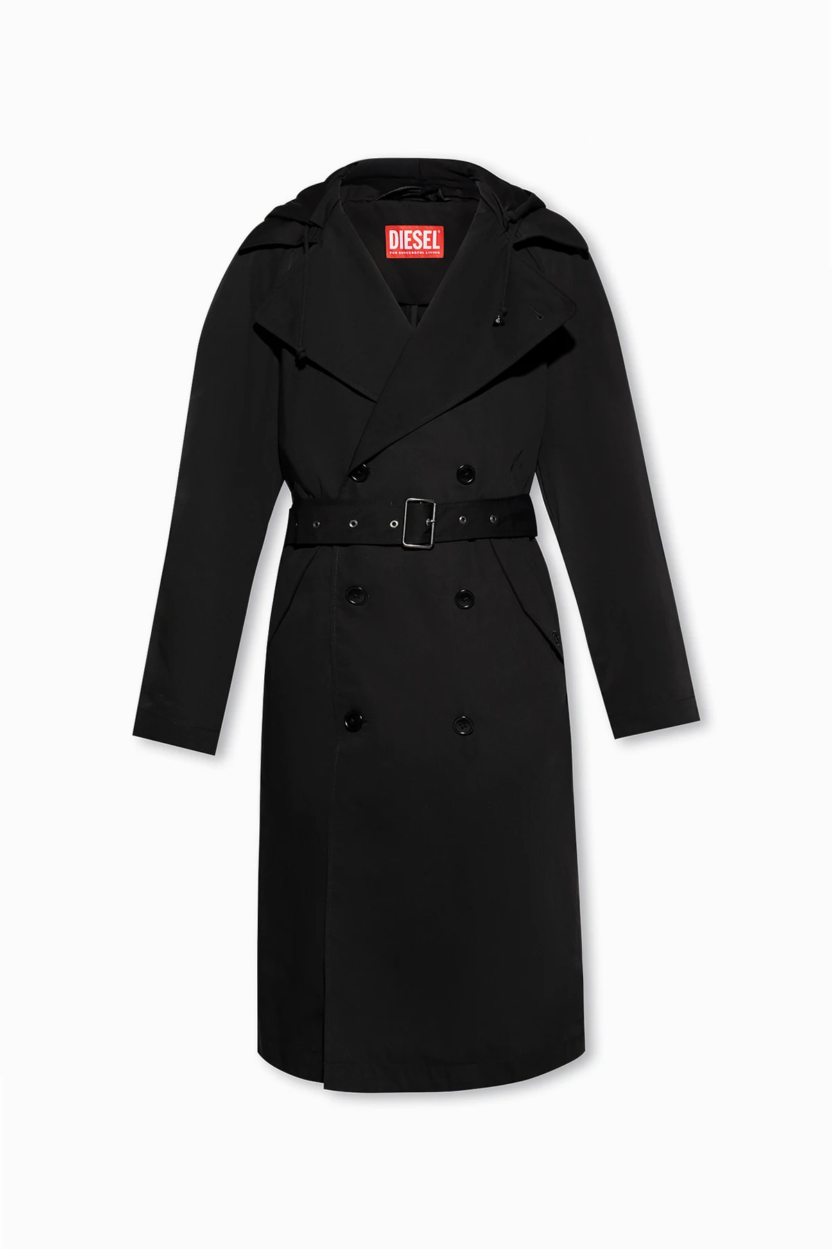 ‘J- MATTHEW’ hooded trench coat