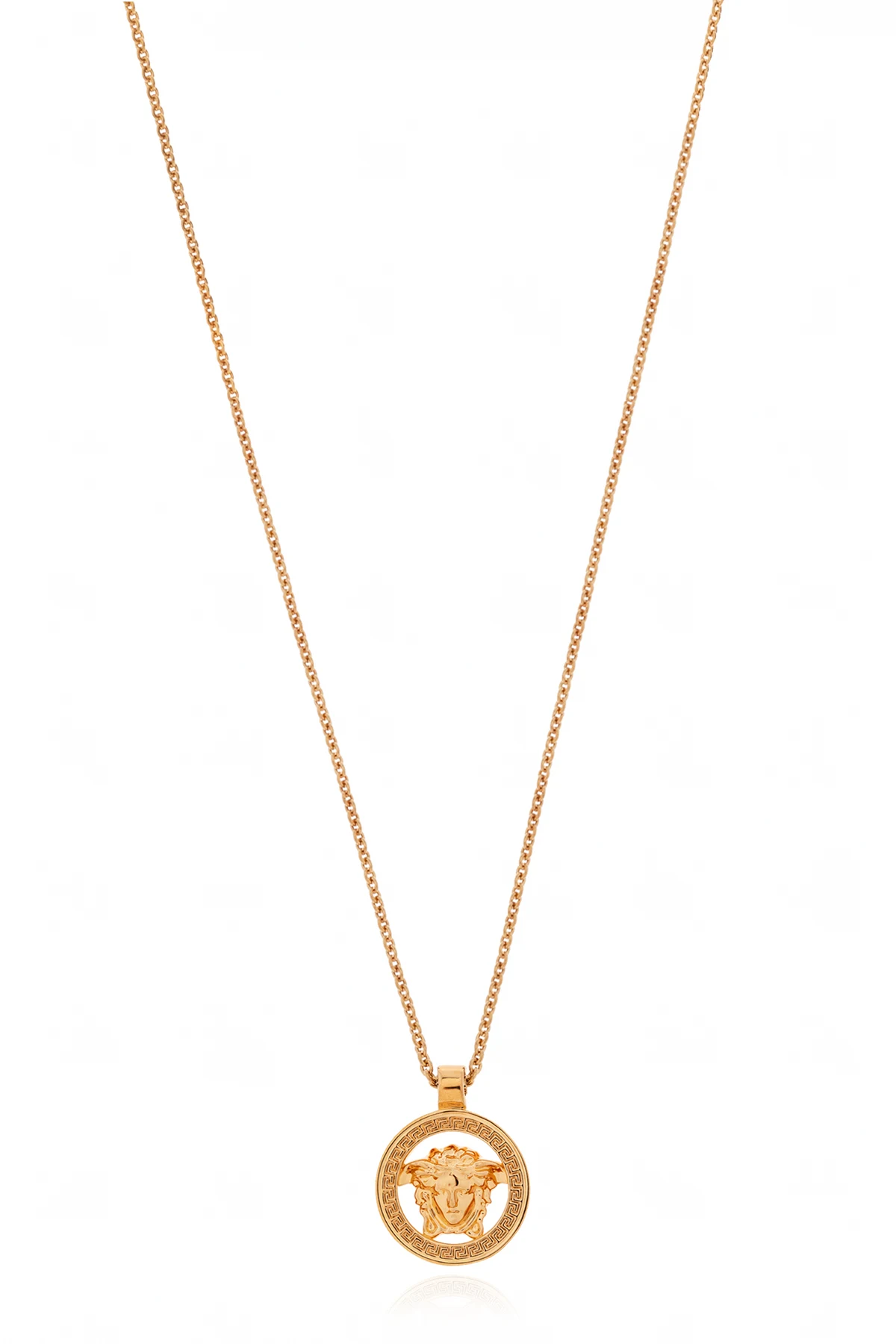 GOLD Pearl-embellished necklace