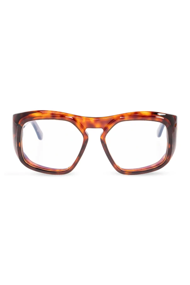 BRĄZOWY Okulary korekcyjne `VLX-179`