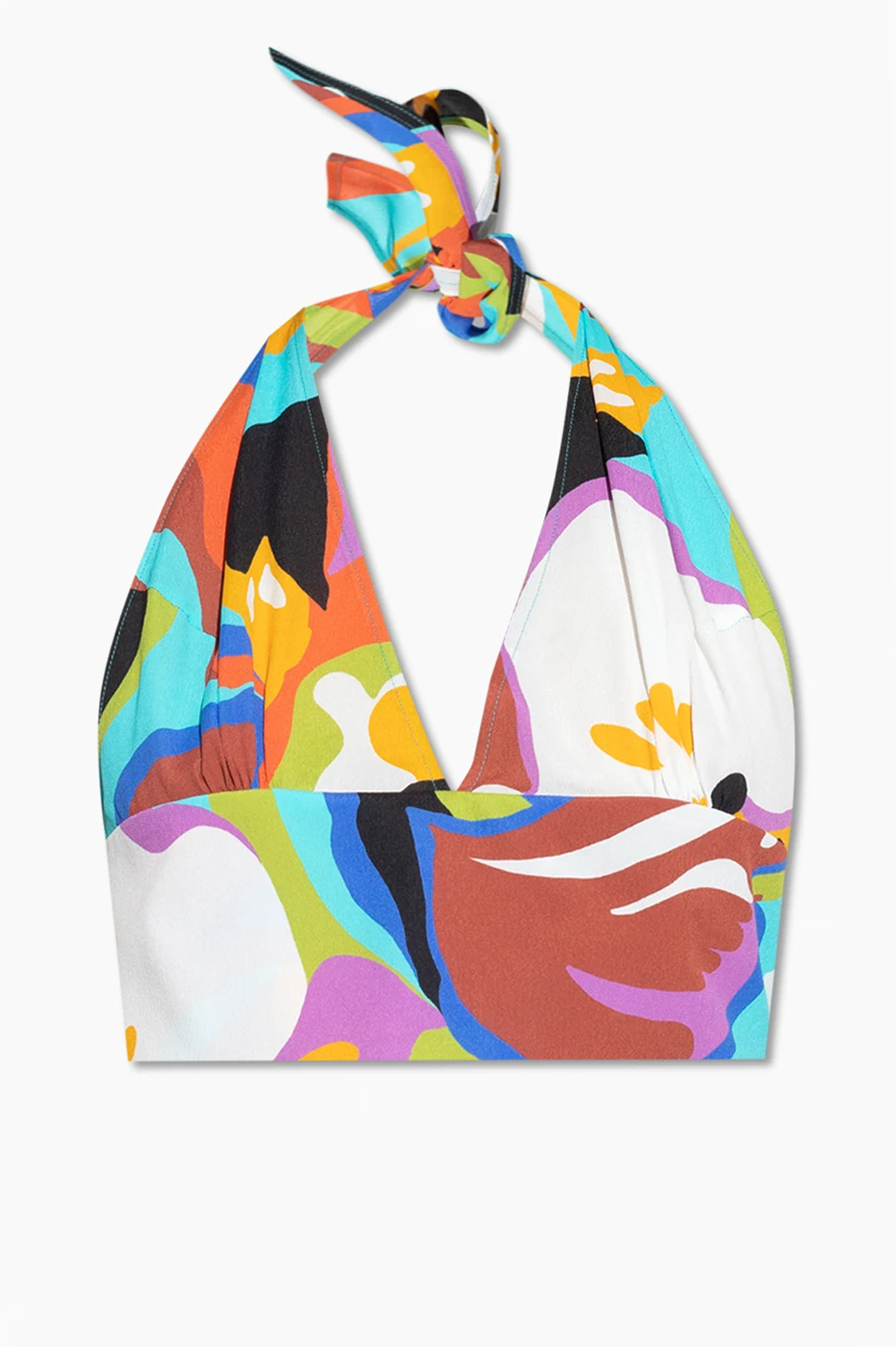 Patterned cropped top