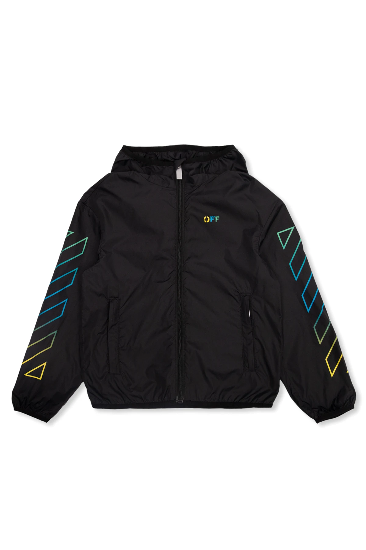 Track jacket with logo
