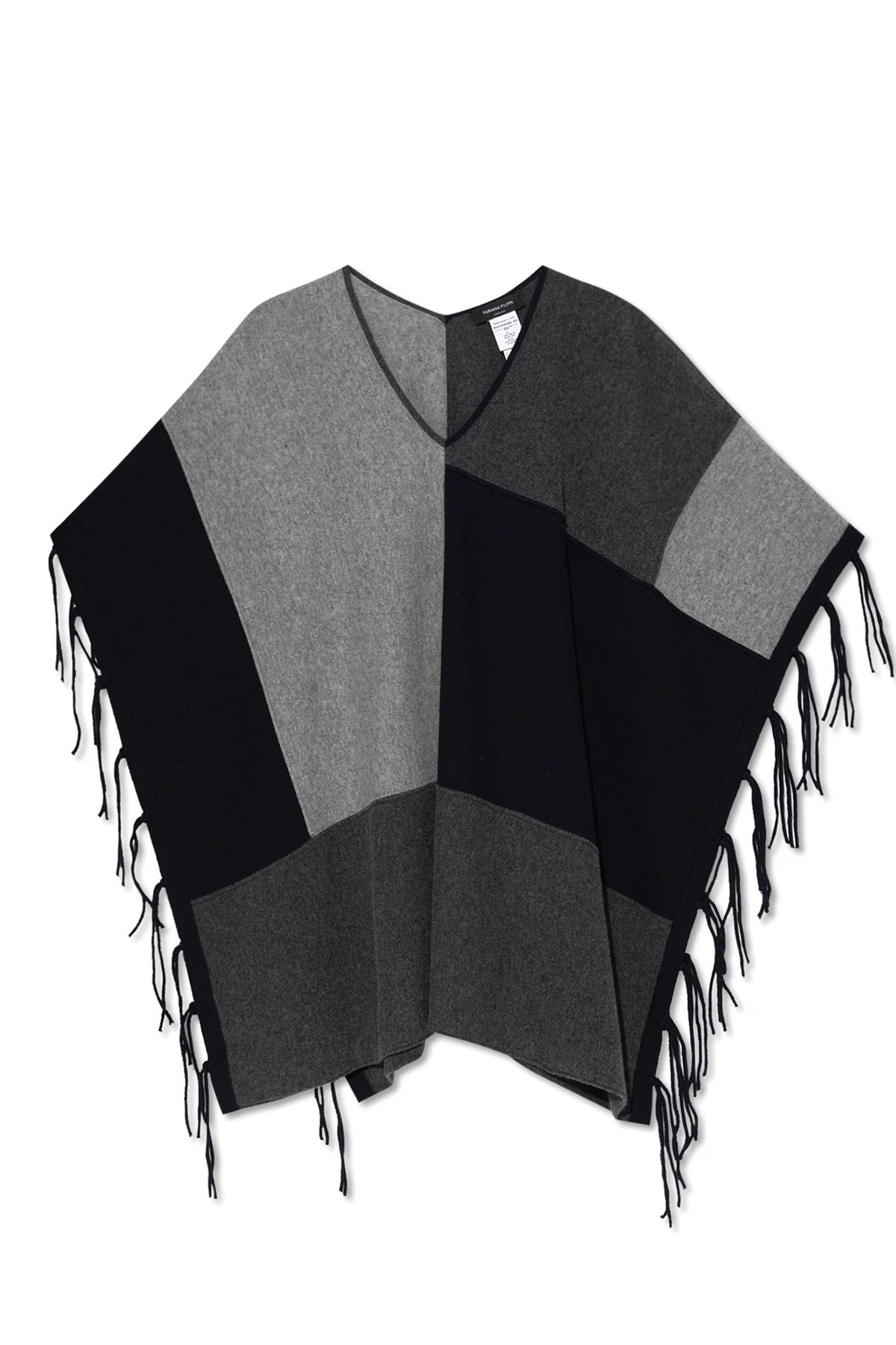 Fringed poncho