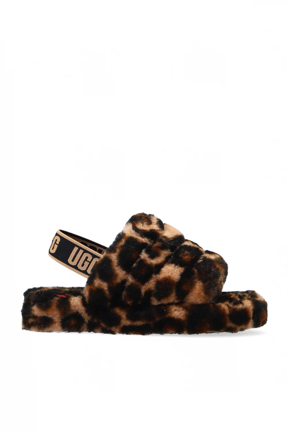 Sandals with animal print