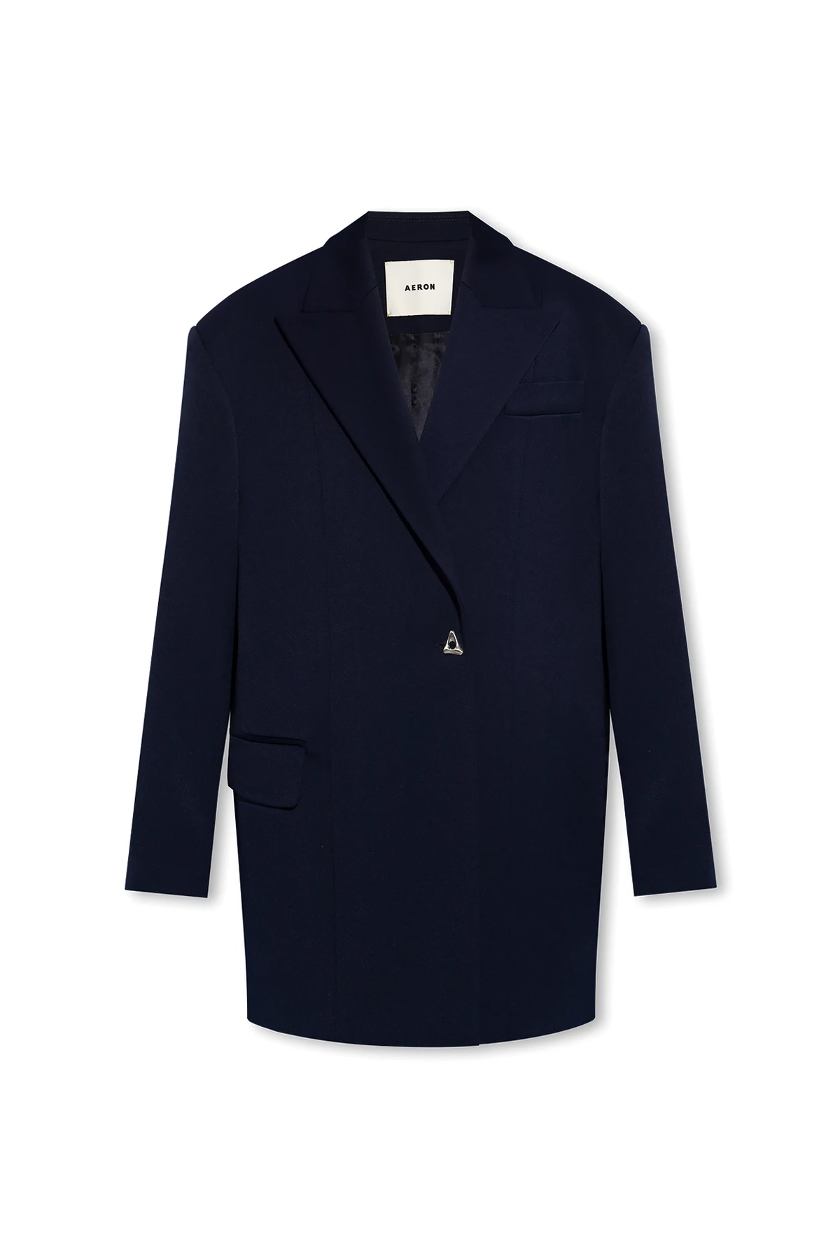 Relaxed-fitting blazer