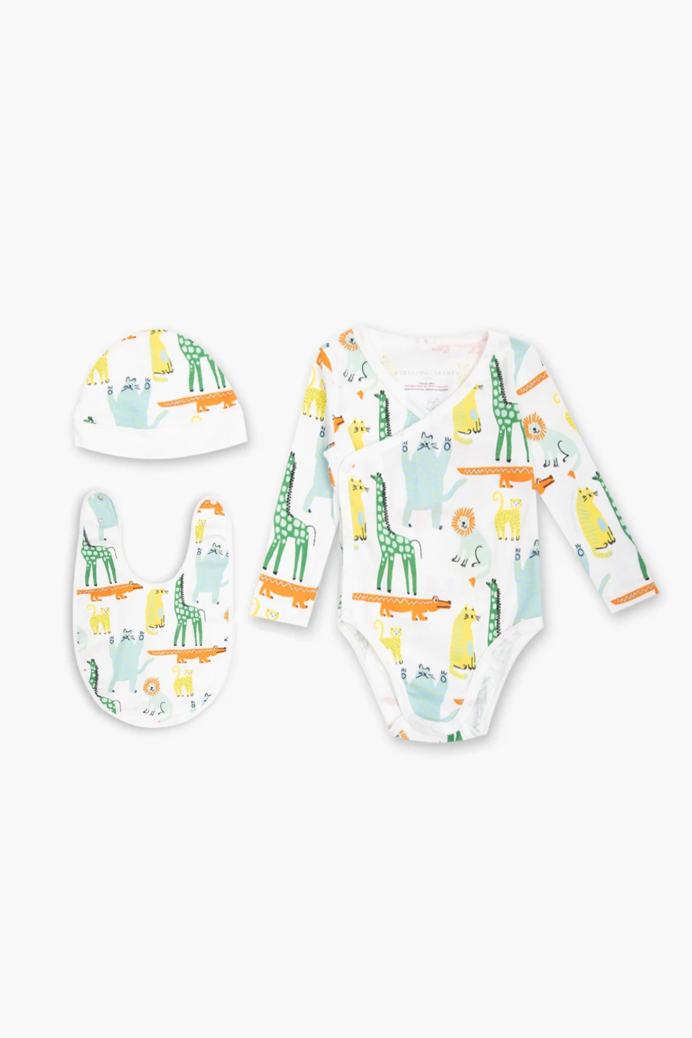 Bodysuit, bib and hat set