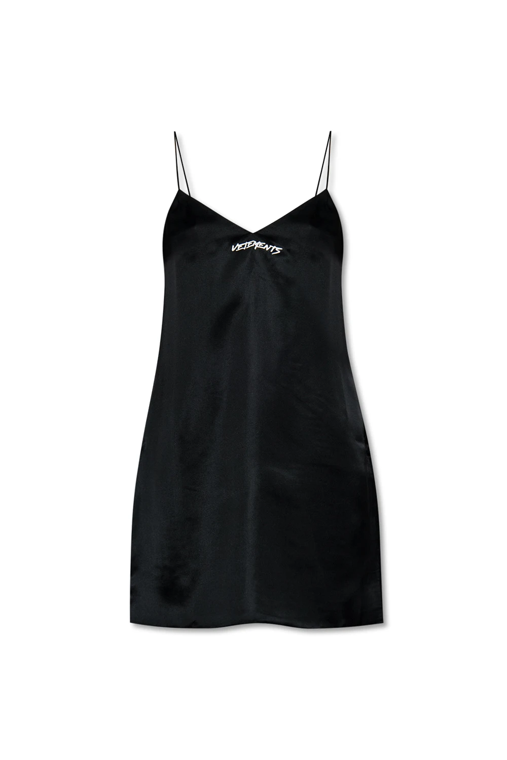 Sukienka na ramiączkach z logo