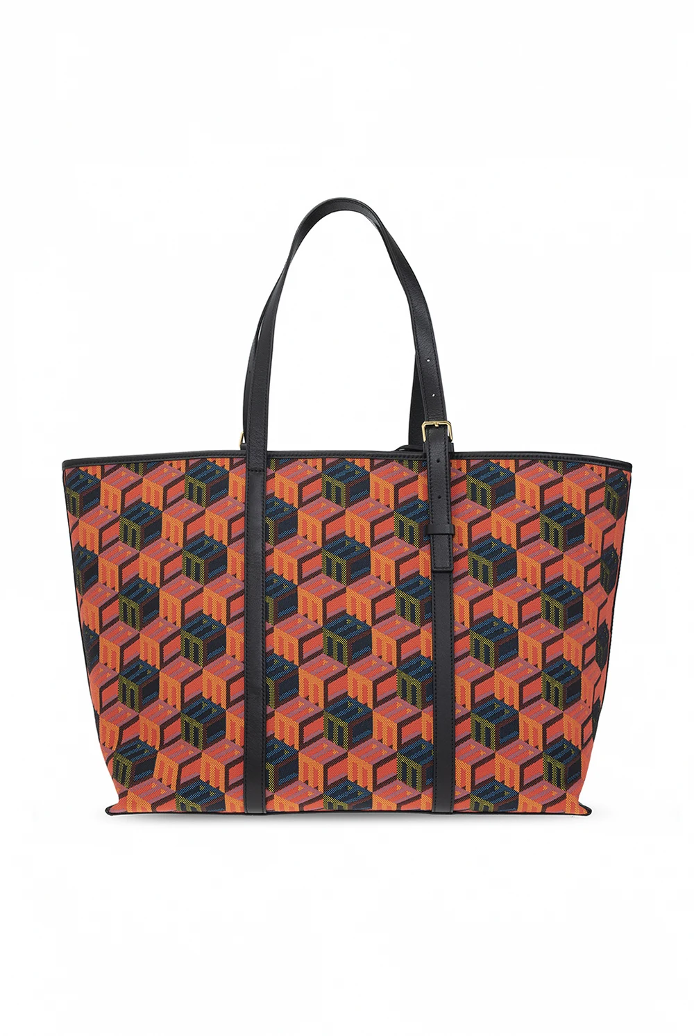 Jacquard shopper bag