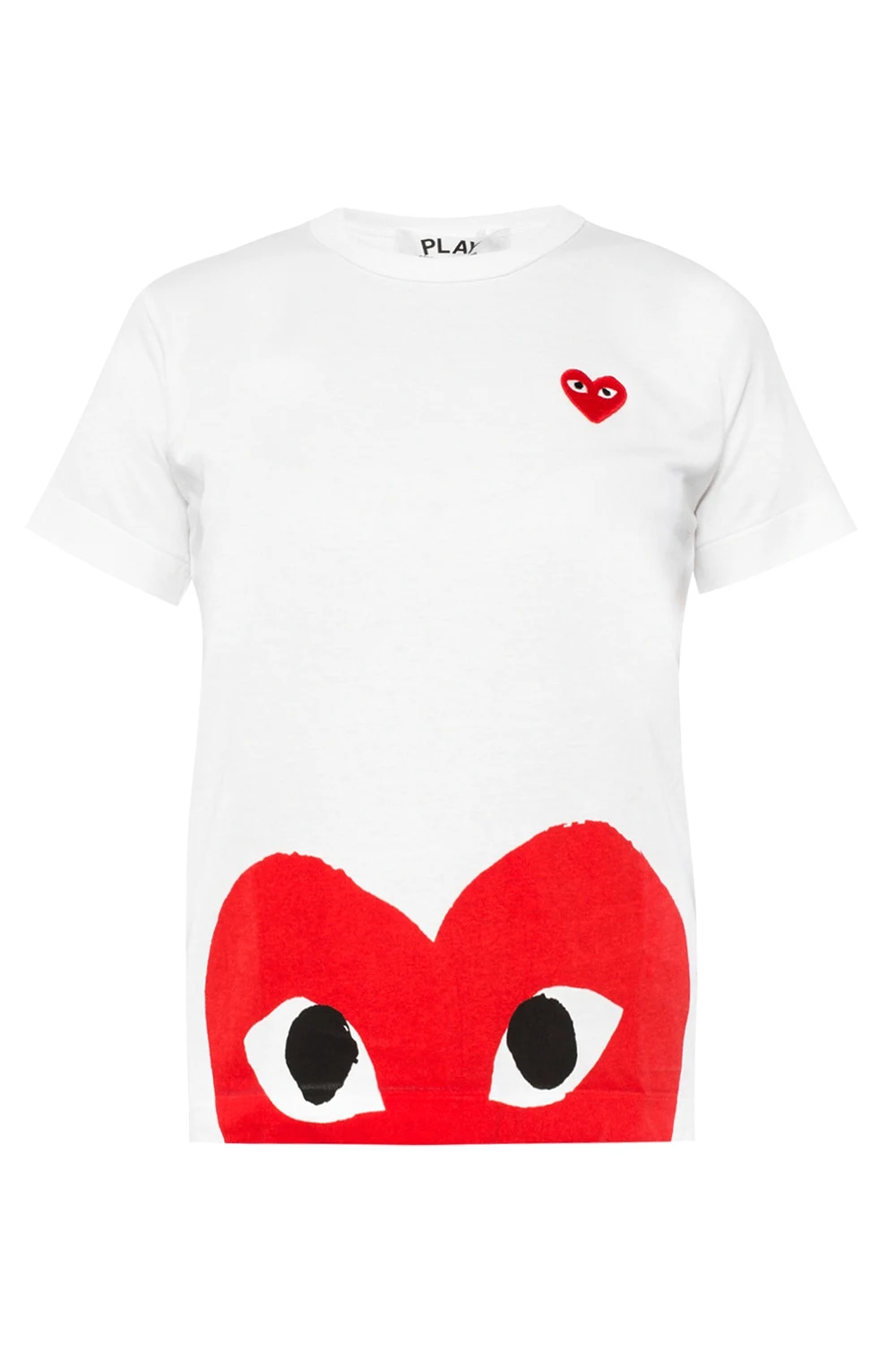 Heart motif T-shirt